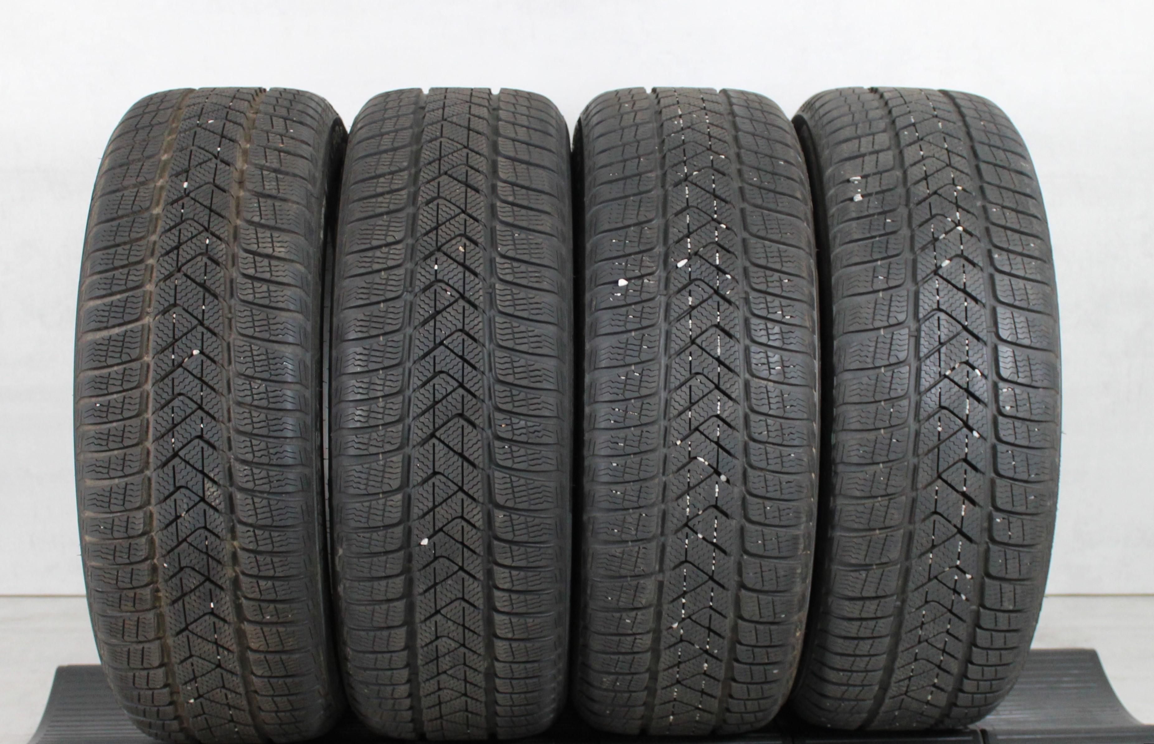 4 x 225/45R19 96V Winterreifen Pirelli Sottozero 3 Runflat 6,5-7mm 2020 *