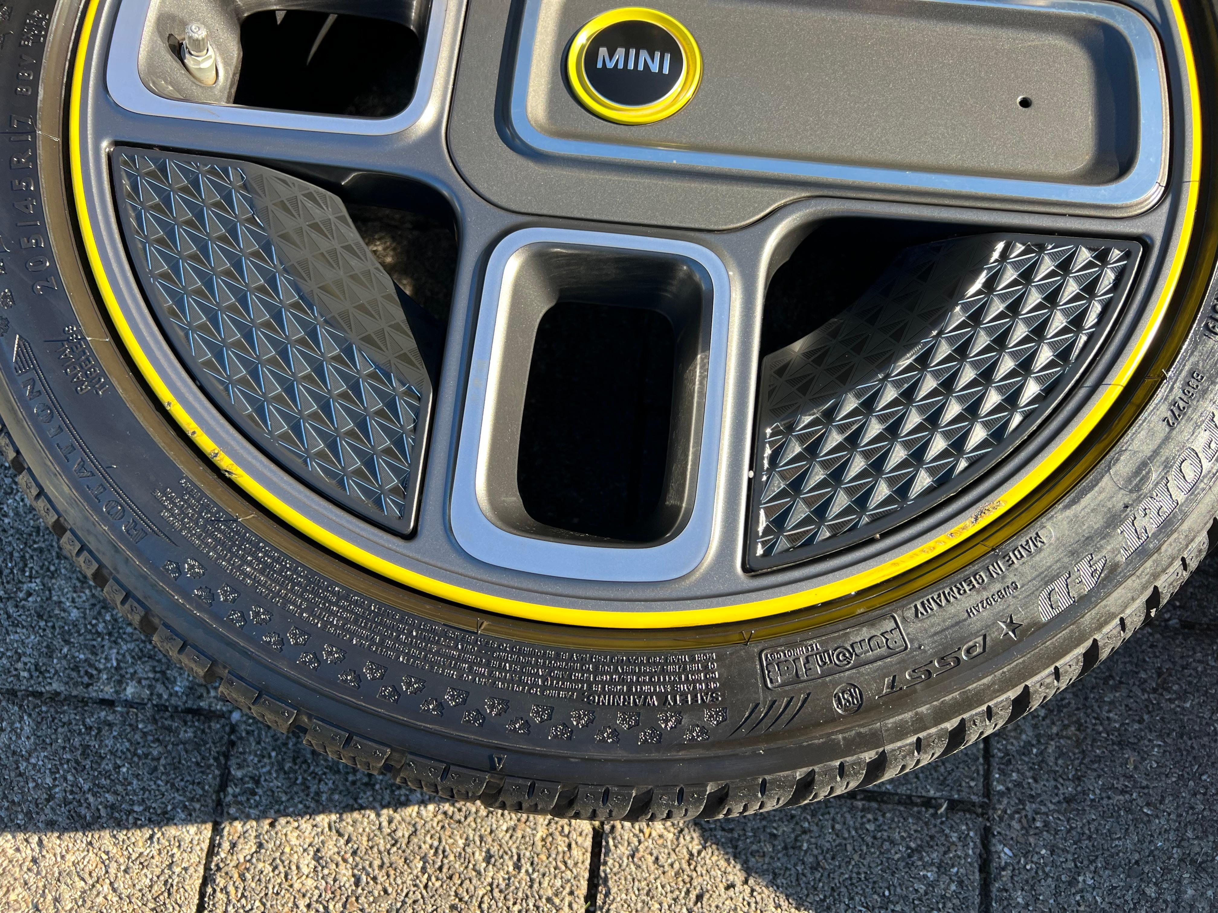 4 ROUES D'HIVER ORIGINALES 17" EN ALUMINIUM MINI F55 F56 F57 ELECTRIC POWER SPOKE 737 6889171