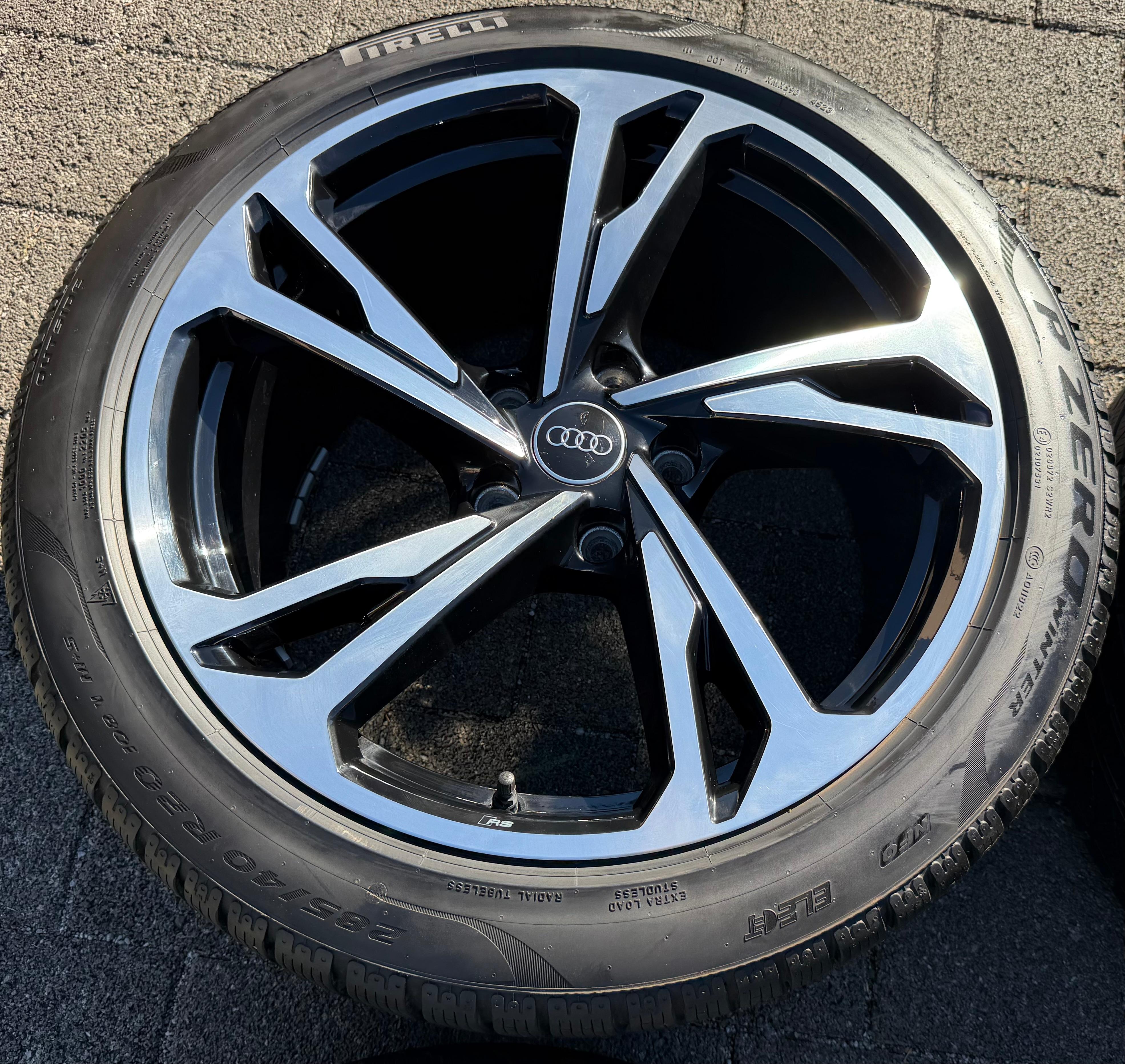 4 ORIGINAL 20" ALU WINTERRÄDER AUDI ETRON E-TRON GT 4J3601025AM 4J3601025AL