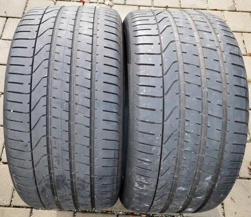 2 x 315/35R21 111Y Sommerreifen Pirelli Pzero 5,5-6mm 2017