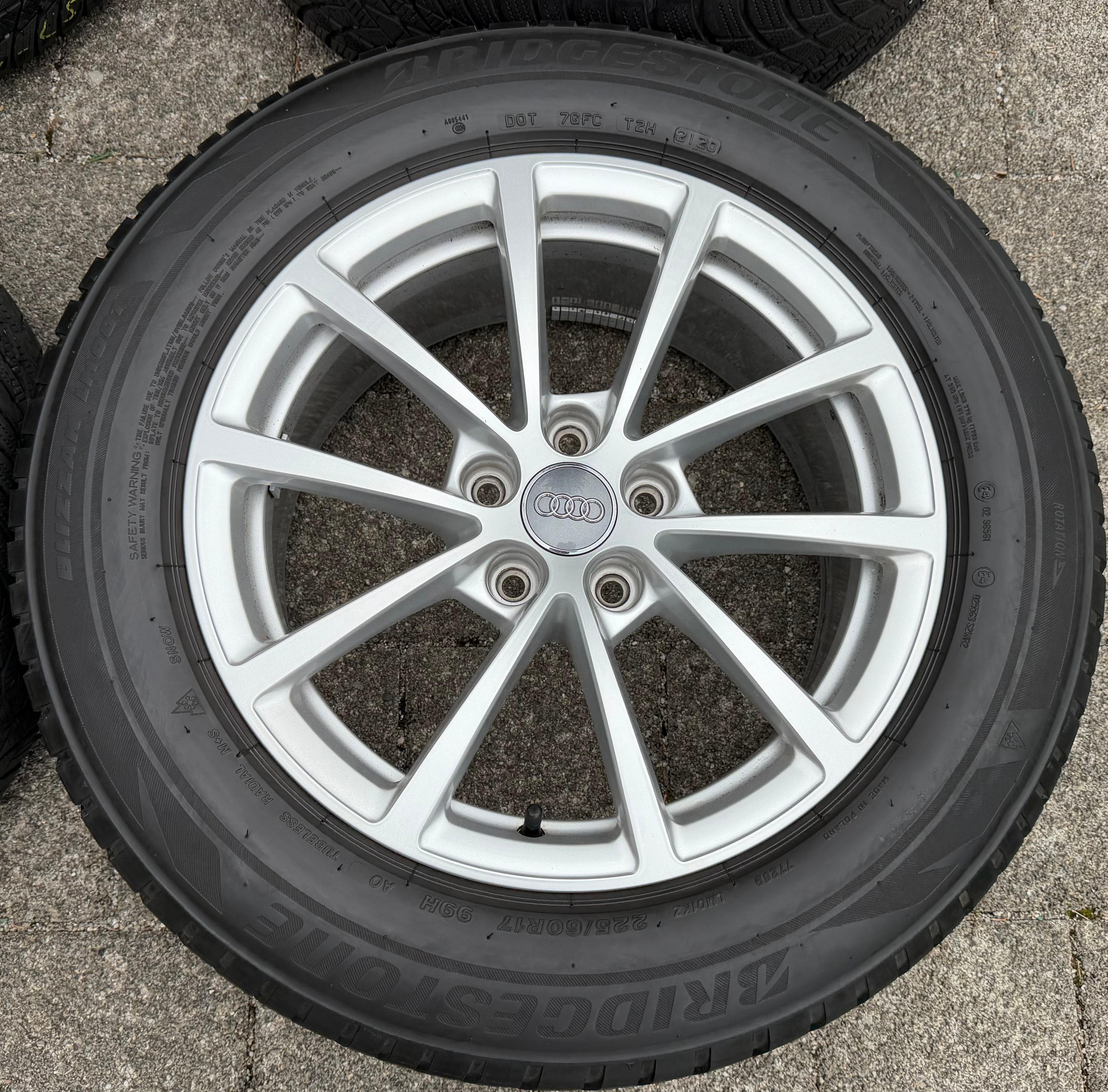 4 ORIGINAL 17" ALUFELGEN FELGEN AUDI A6 + AVANT 4K F2 C8 4K0601025 7,5x17 ET36