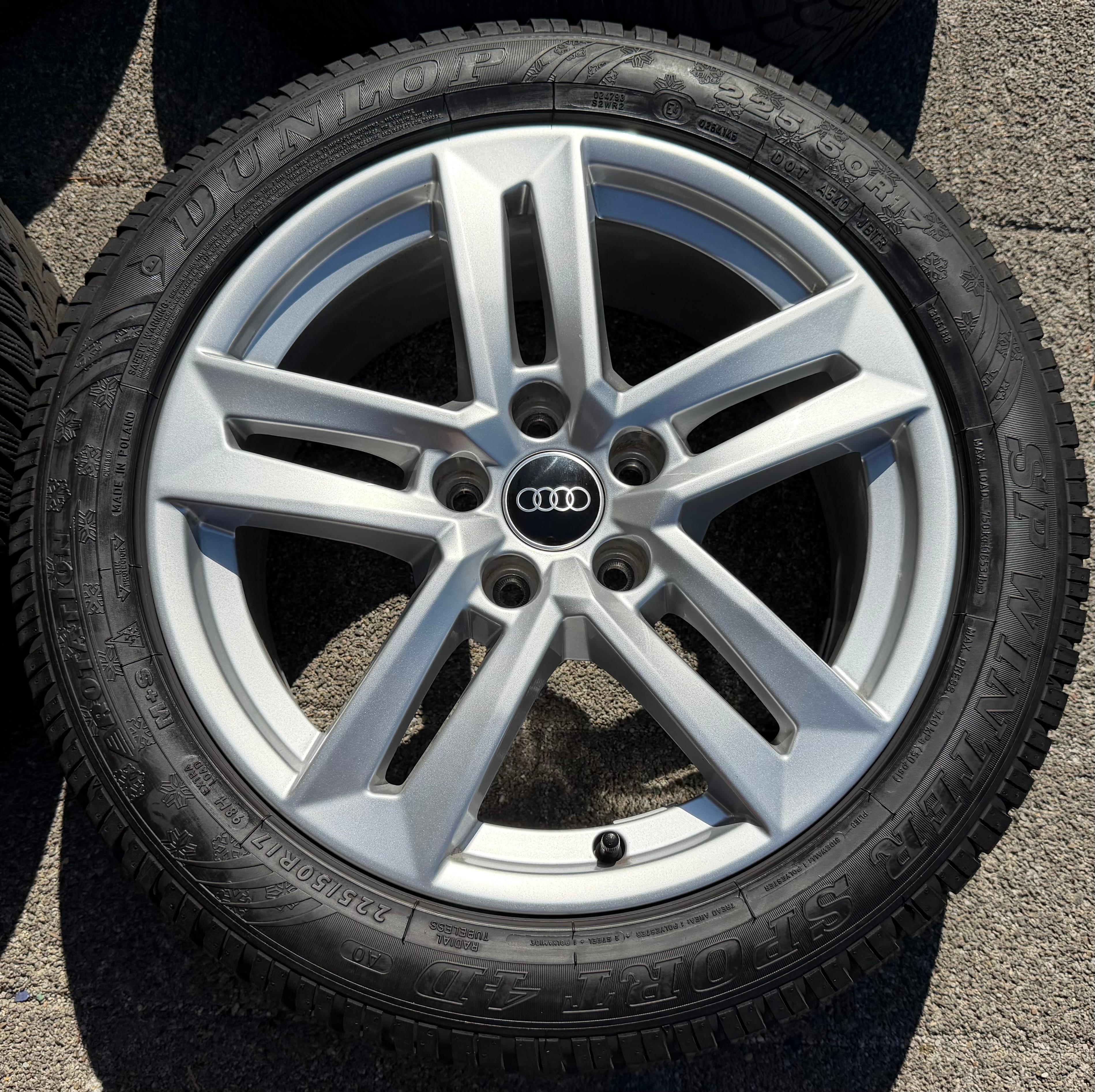 4 Original 17" Alufelgen Audi A4 8W B9 8W0601025P 7x17 ET42 Felgen