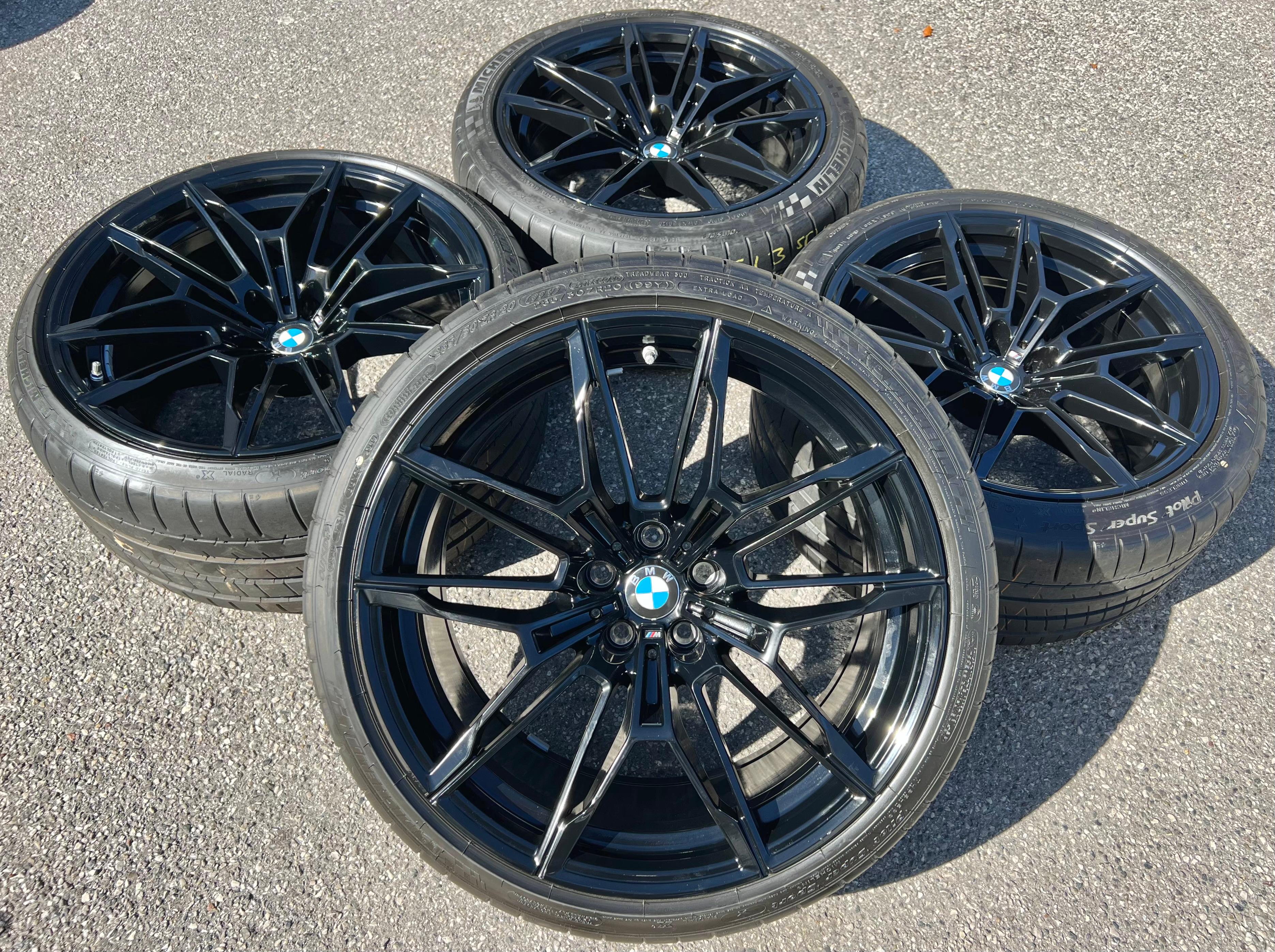 4 ORIGINELE 19" 20" ALUMINIUM ZOMERWIELEN BMW M3 G80 M4 G82 G83 STYLING M825 GRATIS LEVERING