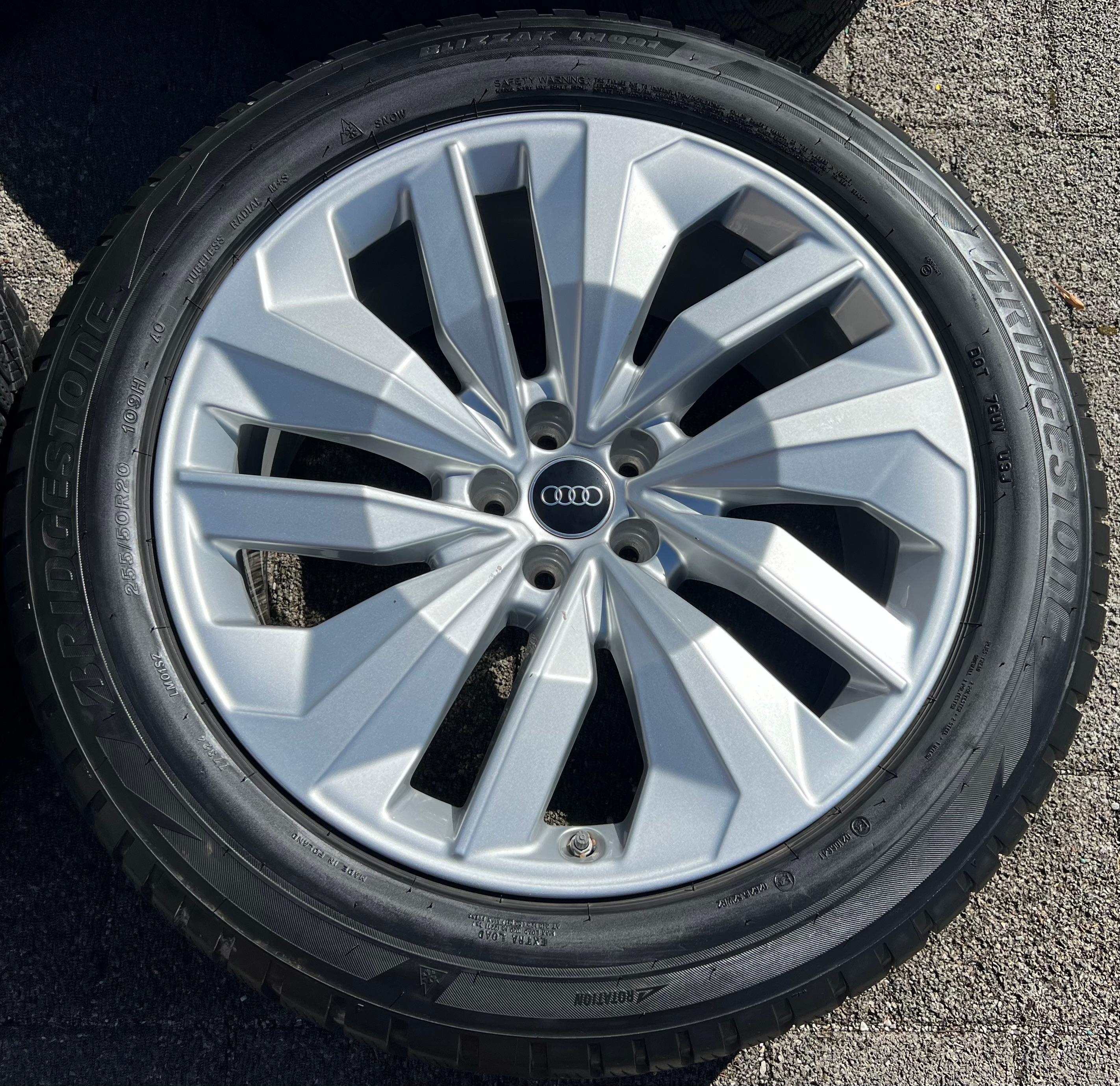 4 ORIGINAL 20" ALU WINTERRÄDER AUDI Q8 GE E-TRON 4KE601025N 255/50R20 109H RDKS