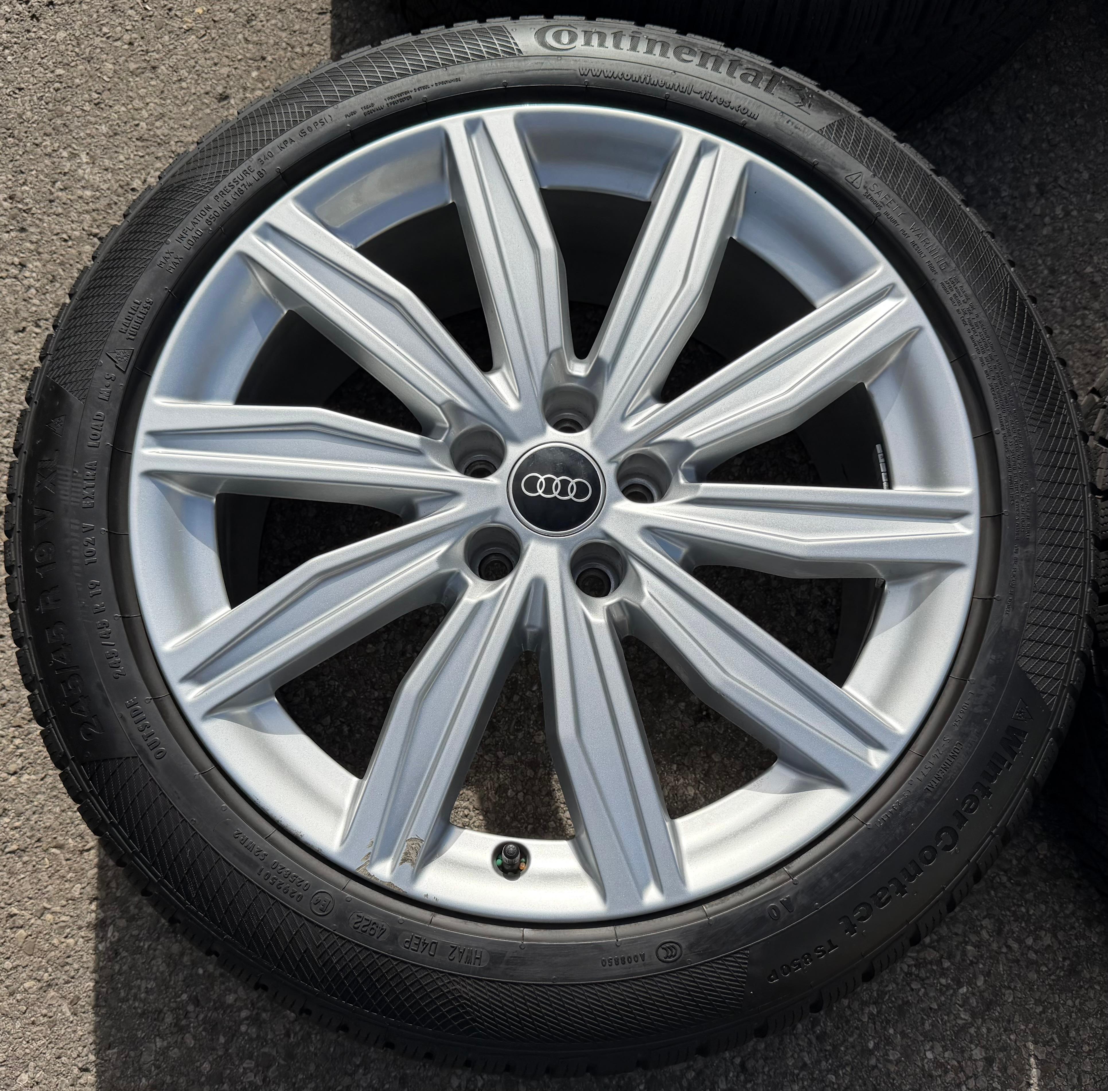 4 ruedas de invierno de aleación originales de 19" Audi A6 S6 C8 4K F2 4K0601025DS 245/45R19 102V 2022