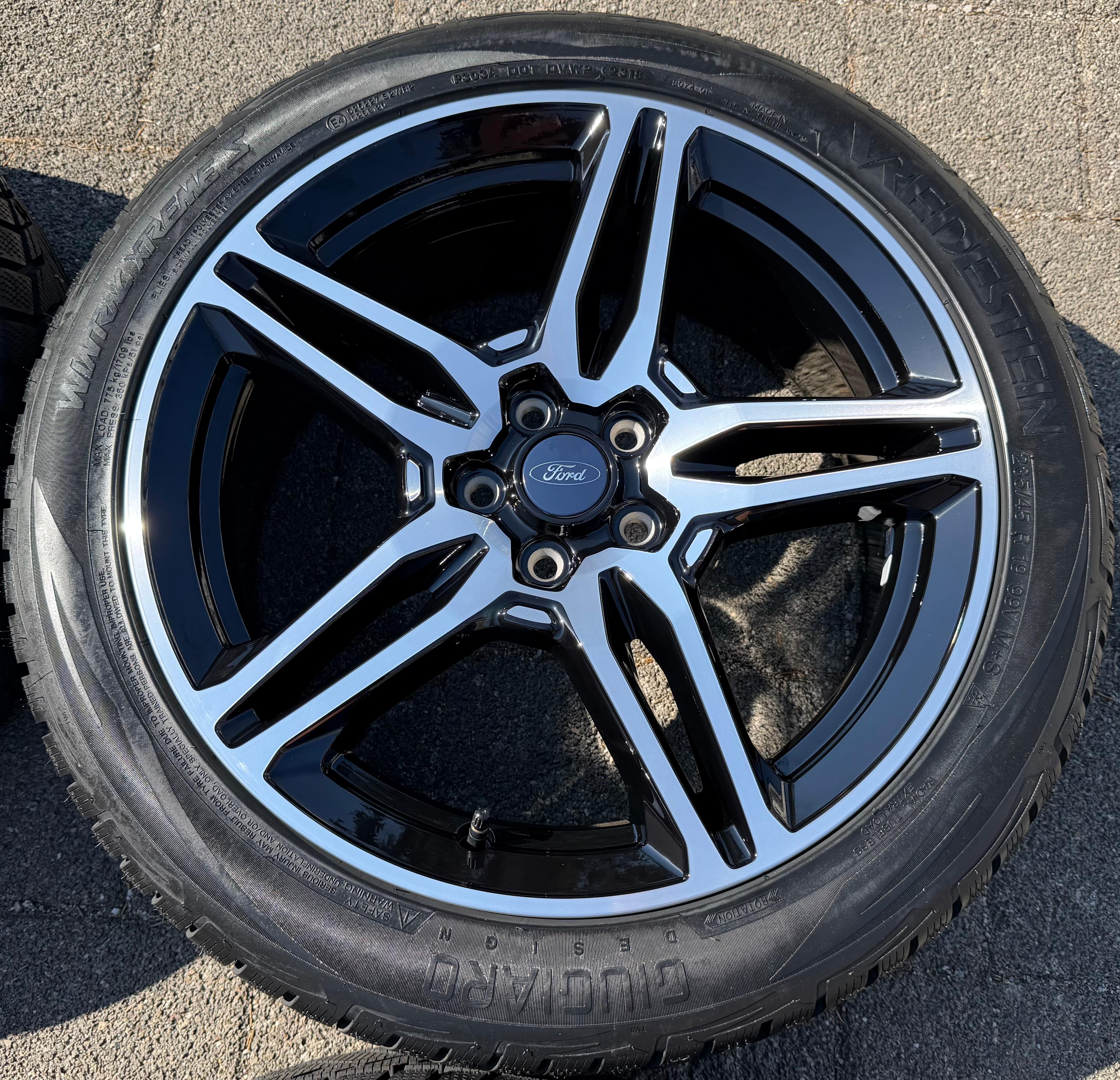 4 ORIGINAL 19" ALU WINTERRÄDER FORD KUGA II DM2 2237416 235/45R19 99V RDKS