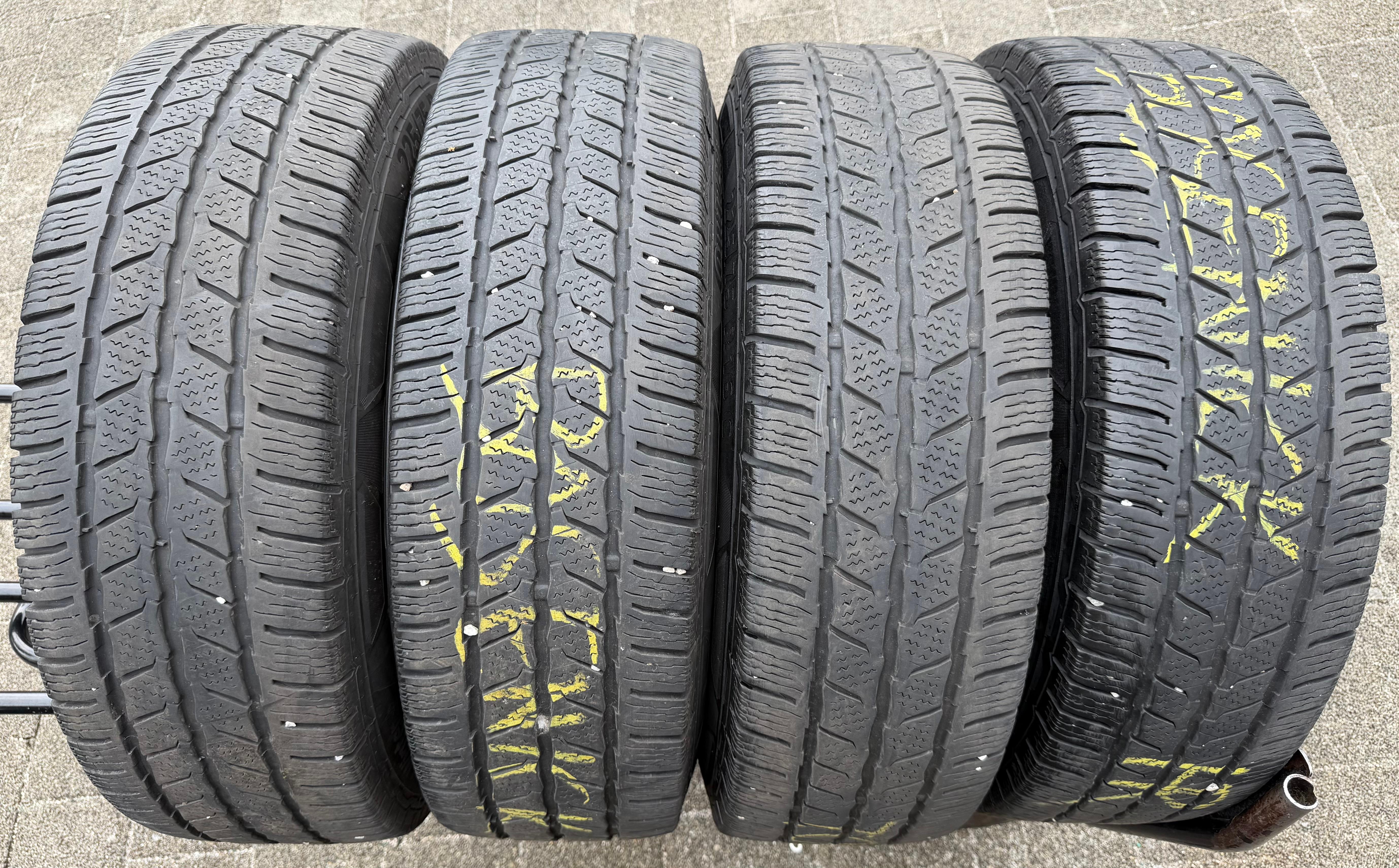 4 WInterräder Peugeot Boxer Fiat Ducato Maxi Citroen Jumper 225/75R16CP 121/120R
