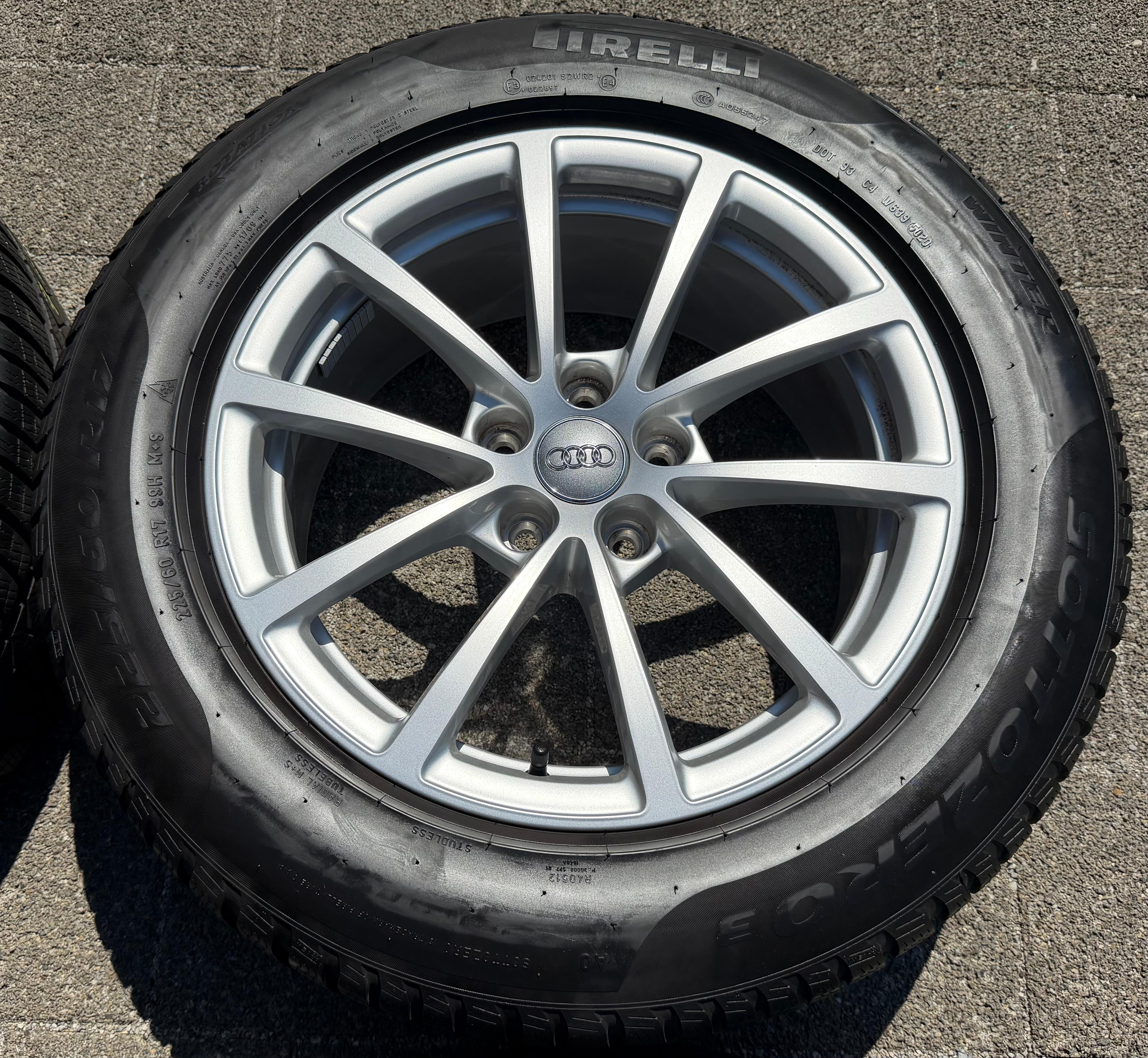 4 ORIGINAL 17" ALUFELGEN FELGEN AUDI A6 + AVANT 4K F2 C8 4K0601025 7,5x17 ET36