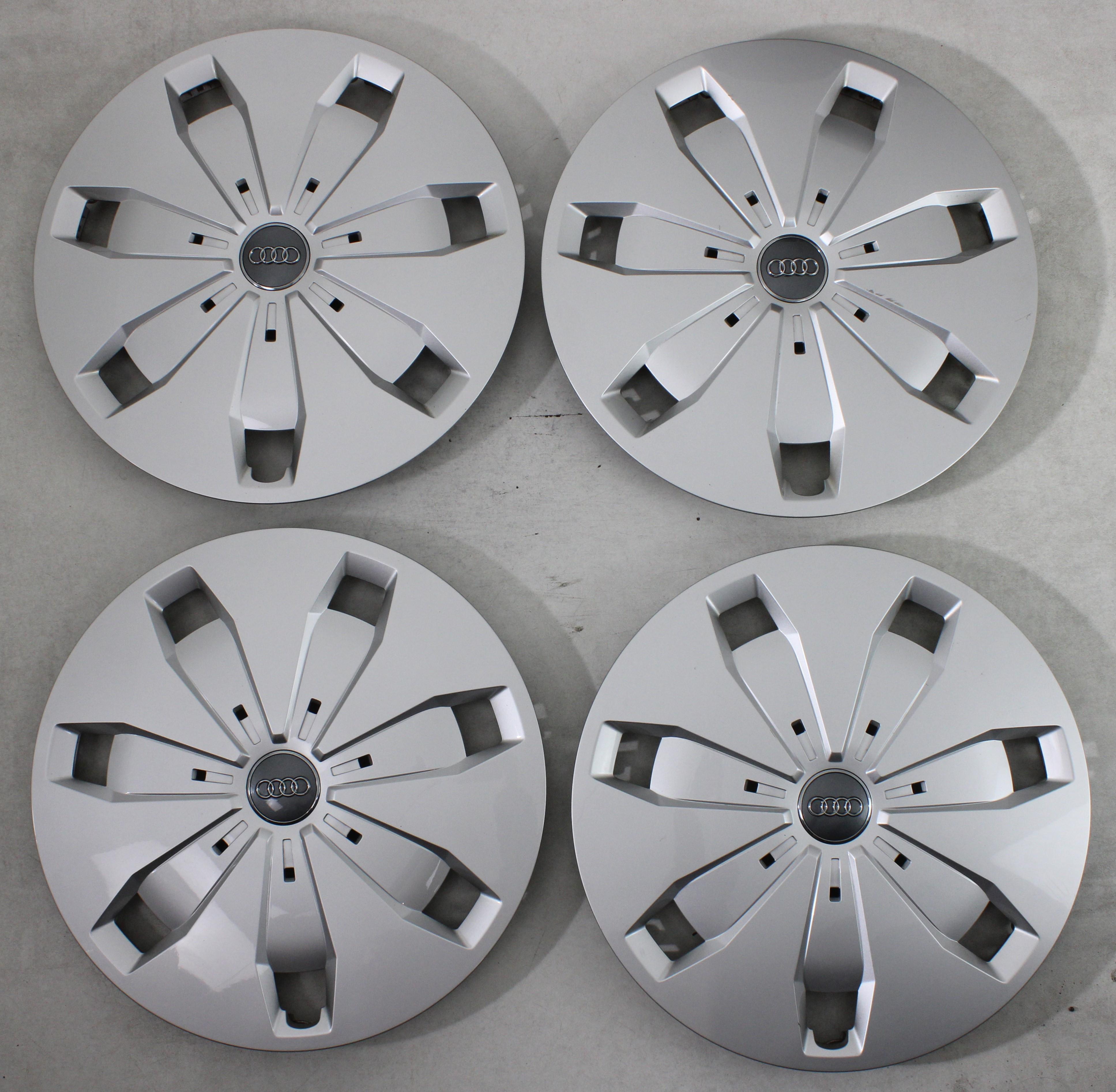4x Original 16" Radkappen Audi A3 A4 Q2 81A601147 16 Zoll Radblenden