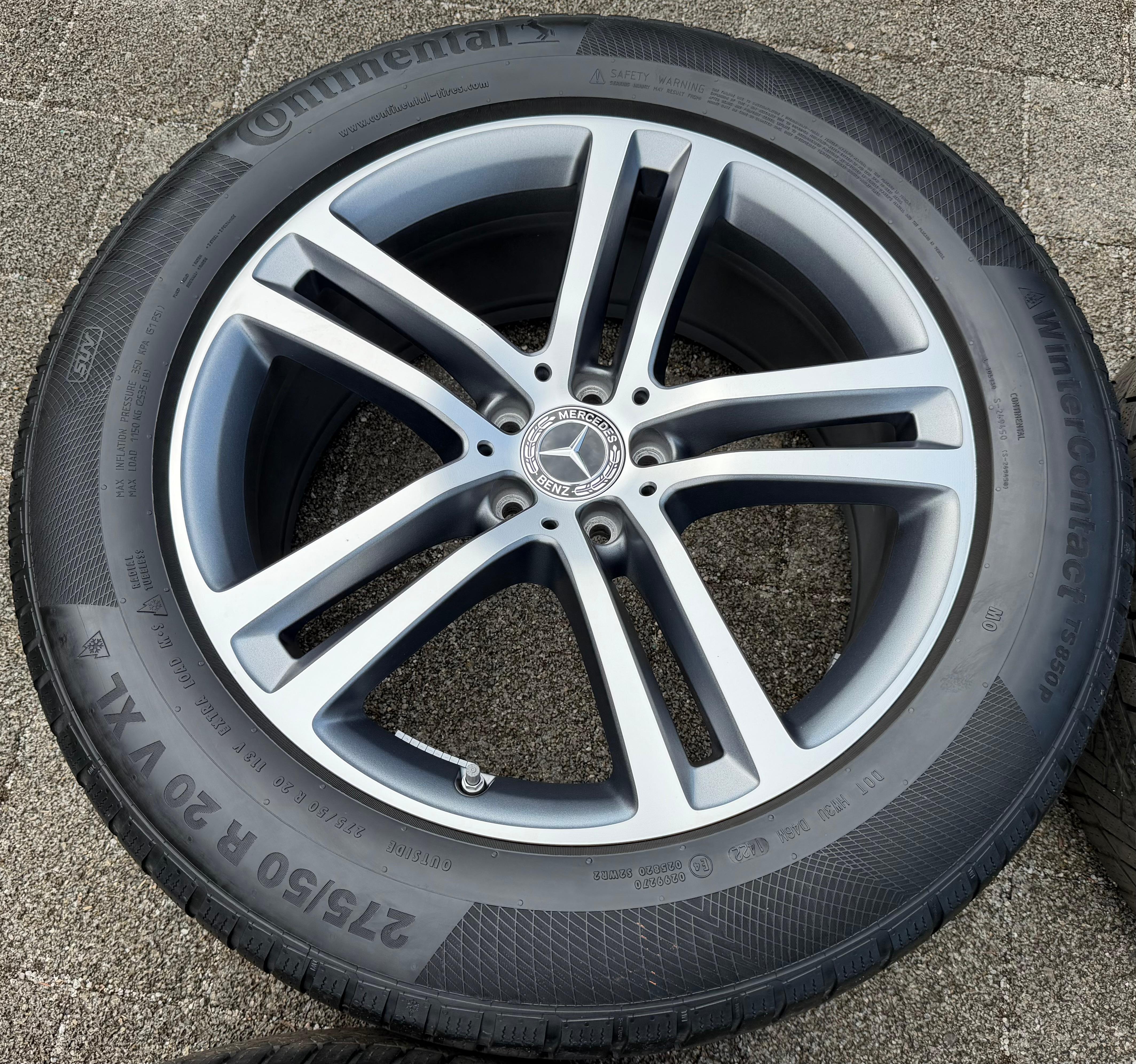 4 ORIGINAL 20" ALUFELGEN MERCEDES GLE V167 COUPE C167 A1674012400 A1674012500 FREIHAUS