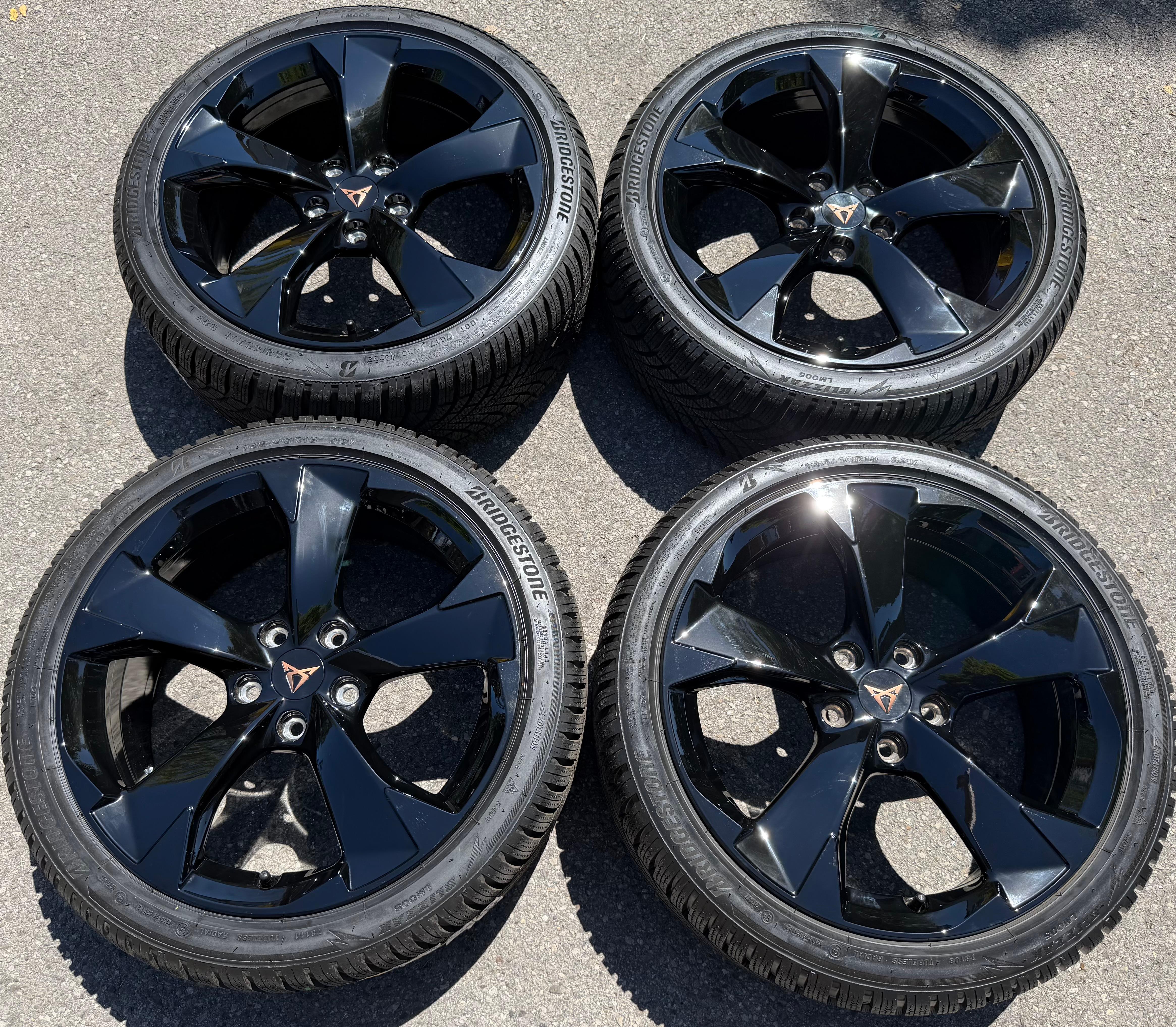 4 llantas de aluminio originales de invierno de 18" para SEAT CUPRA LEÓN KL 5FA601025H 225/40R18 92V 2023