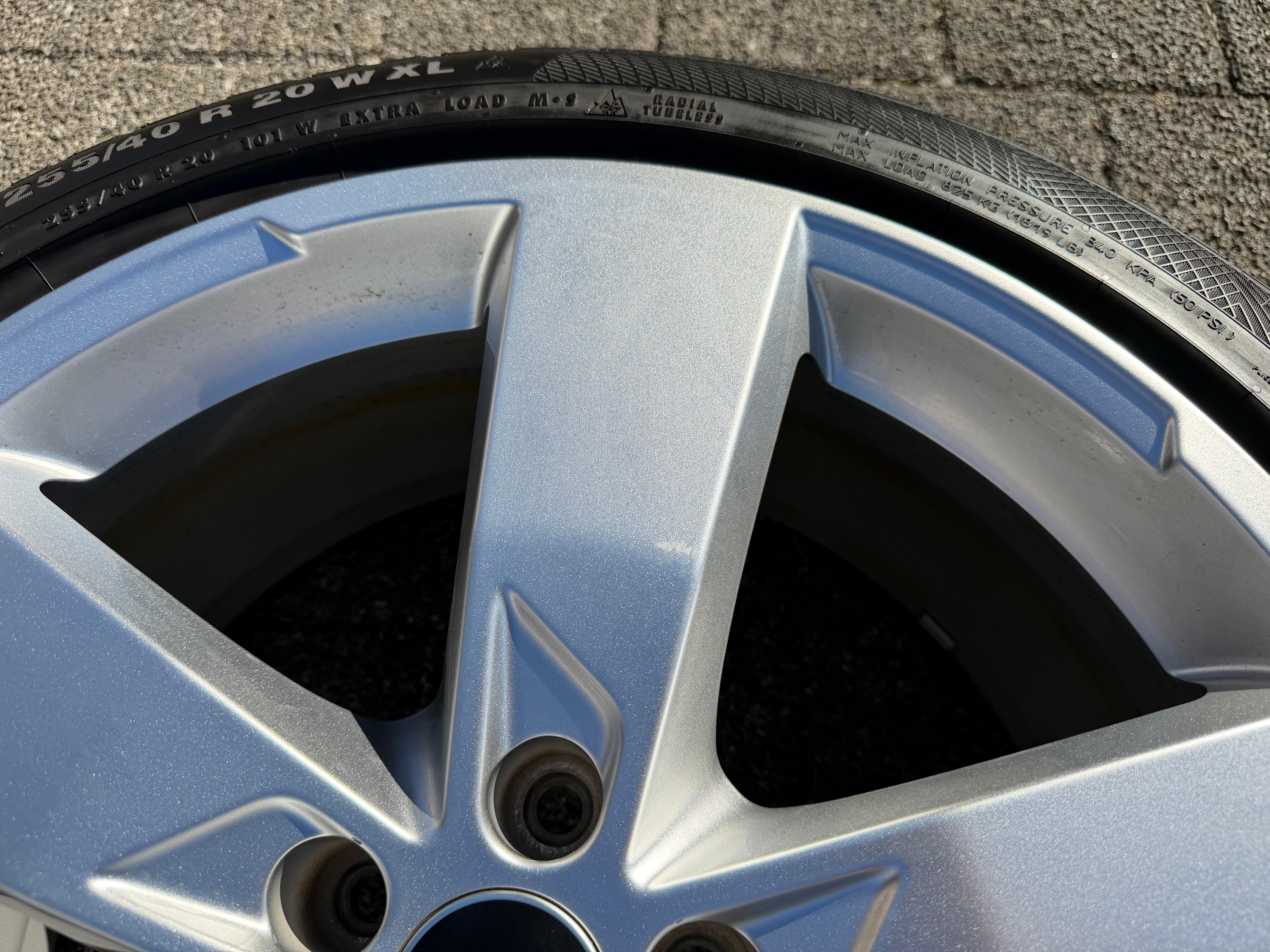 4 Original 20" Alu Winterräder Audi A6 S6 C8 4K0601025K 255/40R20 101W Continental RDKS