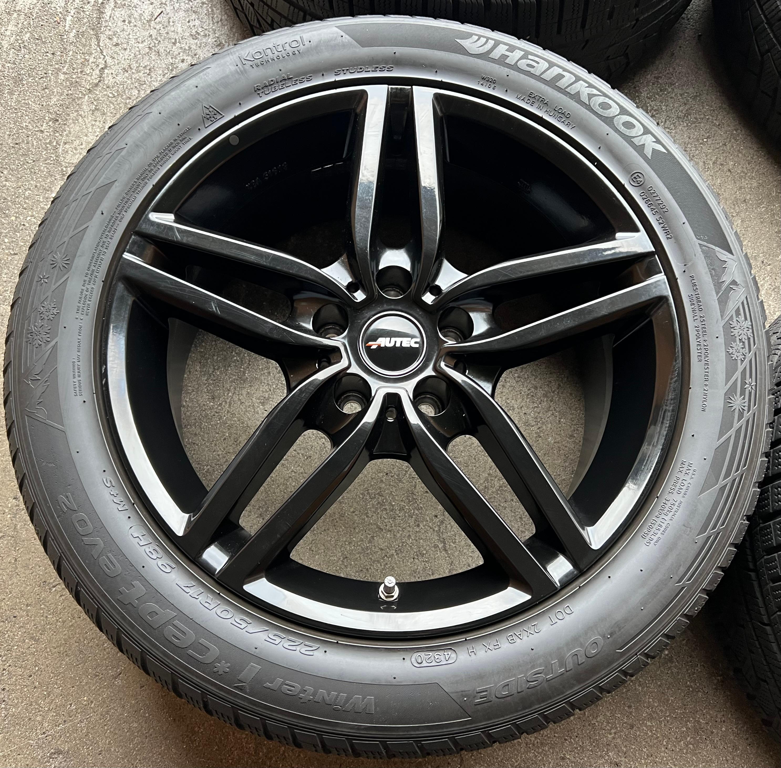 4 cerchi in lega AUTEC da 17" per BMW Serie 3 G20 G21 e Serie 4 G22 G23, con RDKS, consegna gratuita