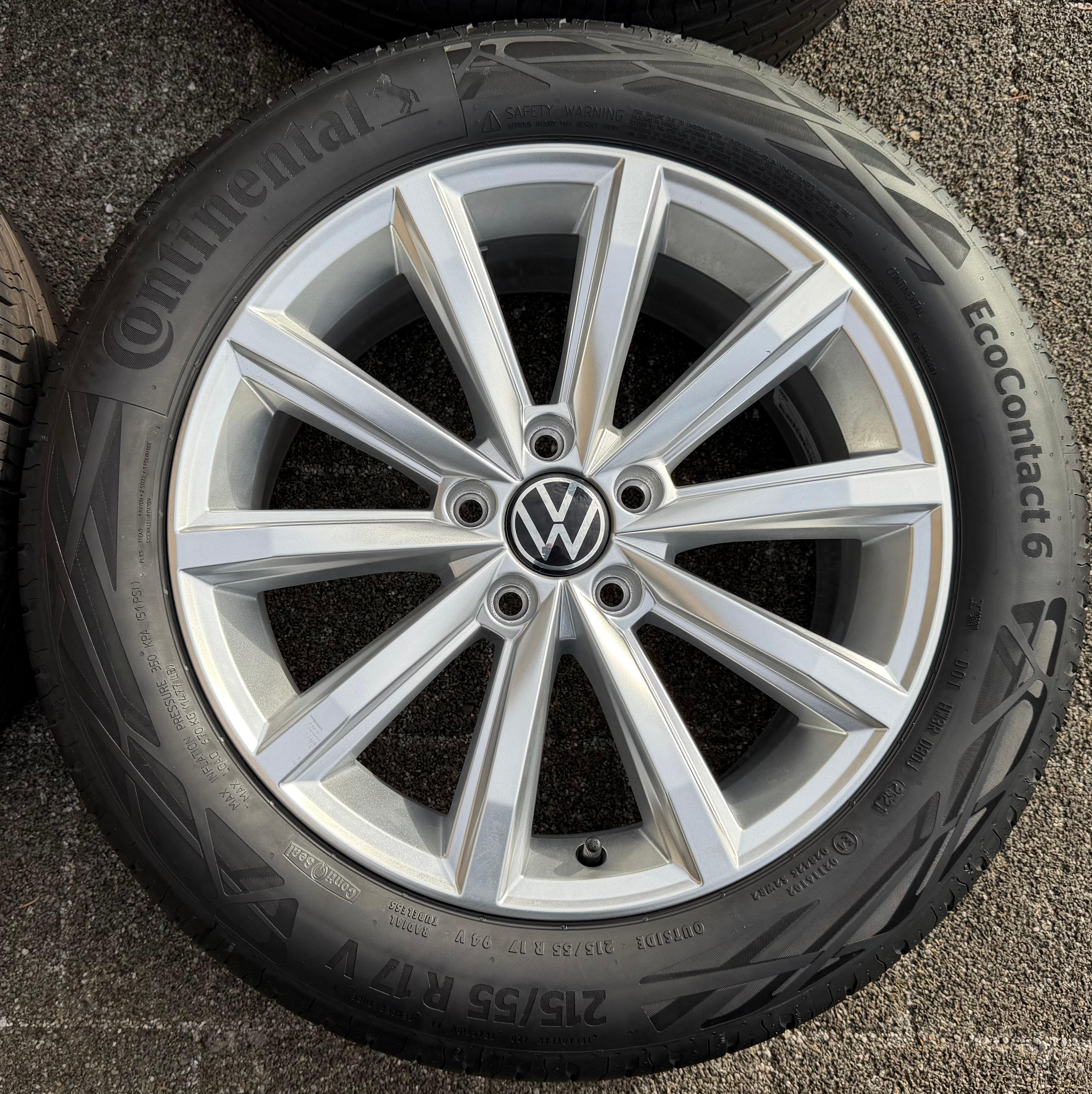 4 Original 17" Alu Sommerräder VW Passat 3G B8 B81 3G0601025BP London