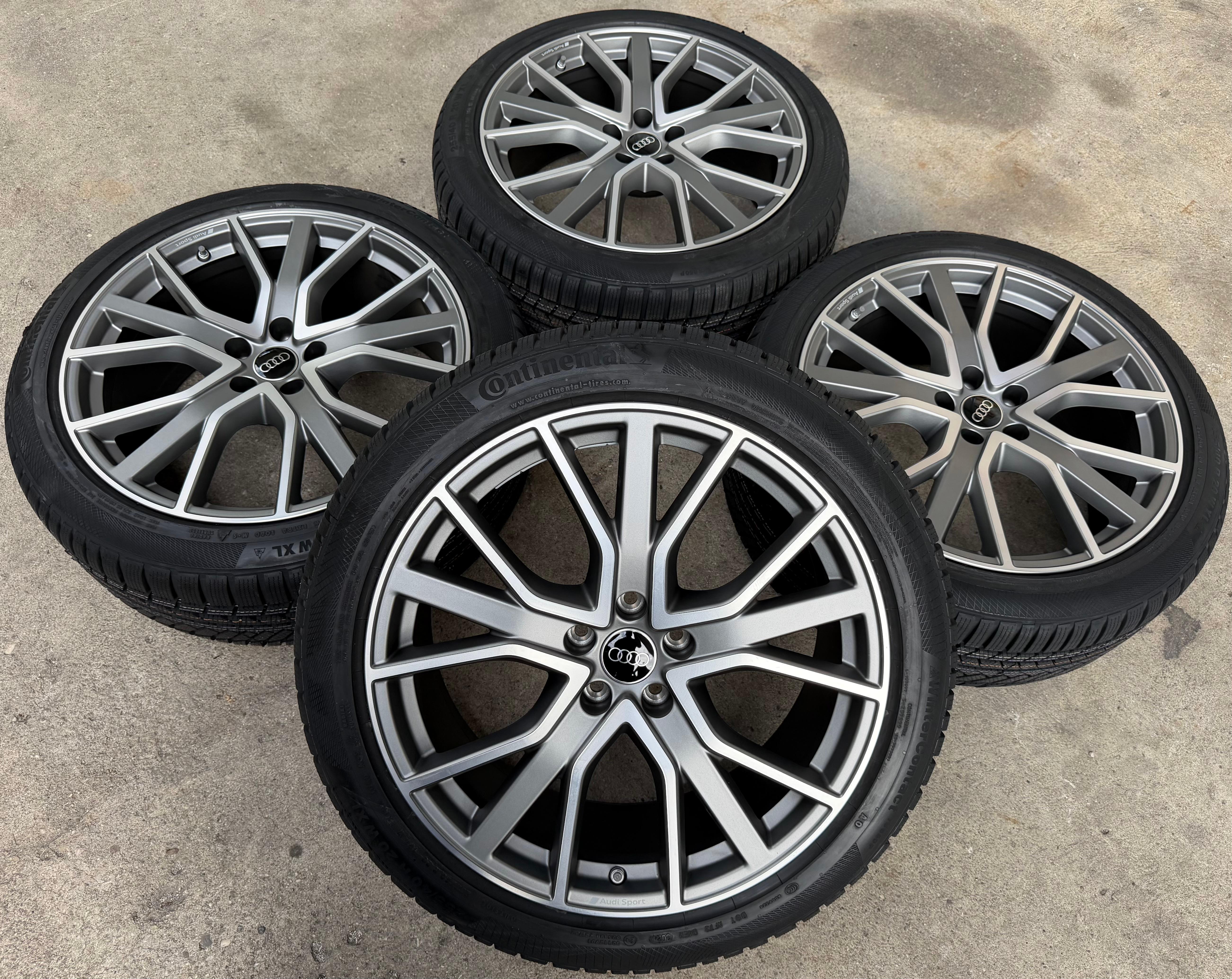 4 Original 20" Alu Winterräder Audi A6 S6 C8 4K F2 4K0601025AB 255/40R20 101W Continental NEU