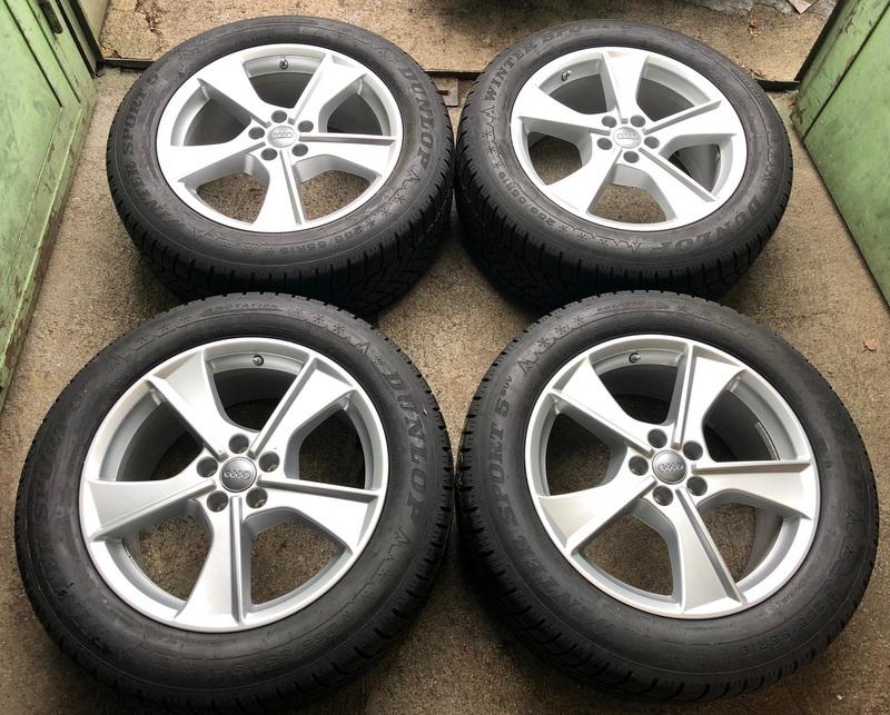 4 ORIGINAL 19" ALU WINTERRÄDER AUDI Q7 4M 4L 4L1 255/55R19 111V RDKS