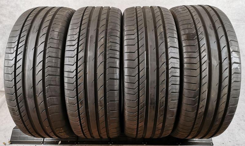 4 x 235/55R18 100V neumáticos de verano Continental Sport Contact 5 7mm 2016 Seal