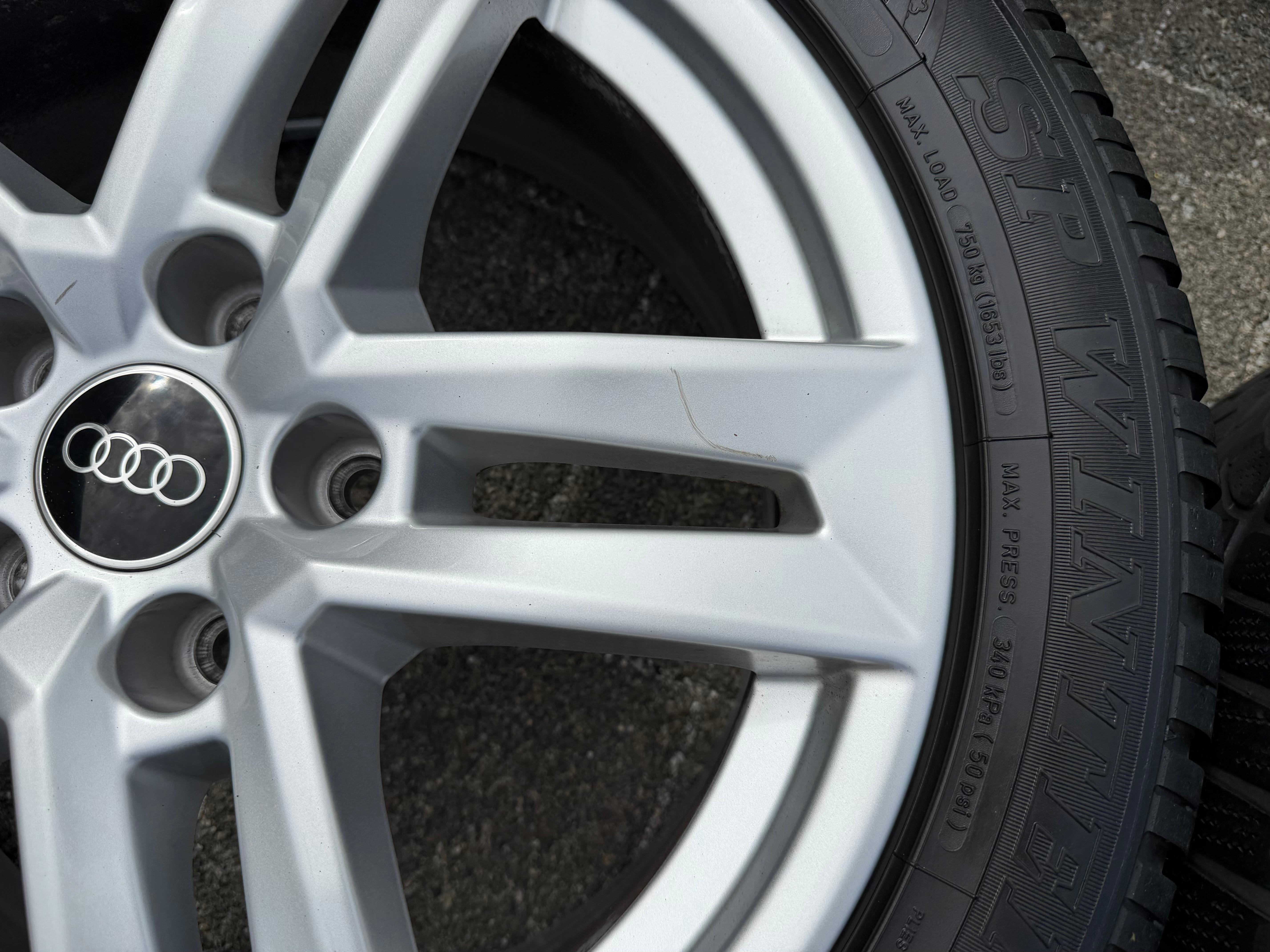 4 llantas de aleación originales de 17" para Audi A4 8W B9 8W0601025P 7x17 ET42