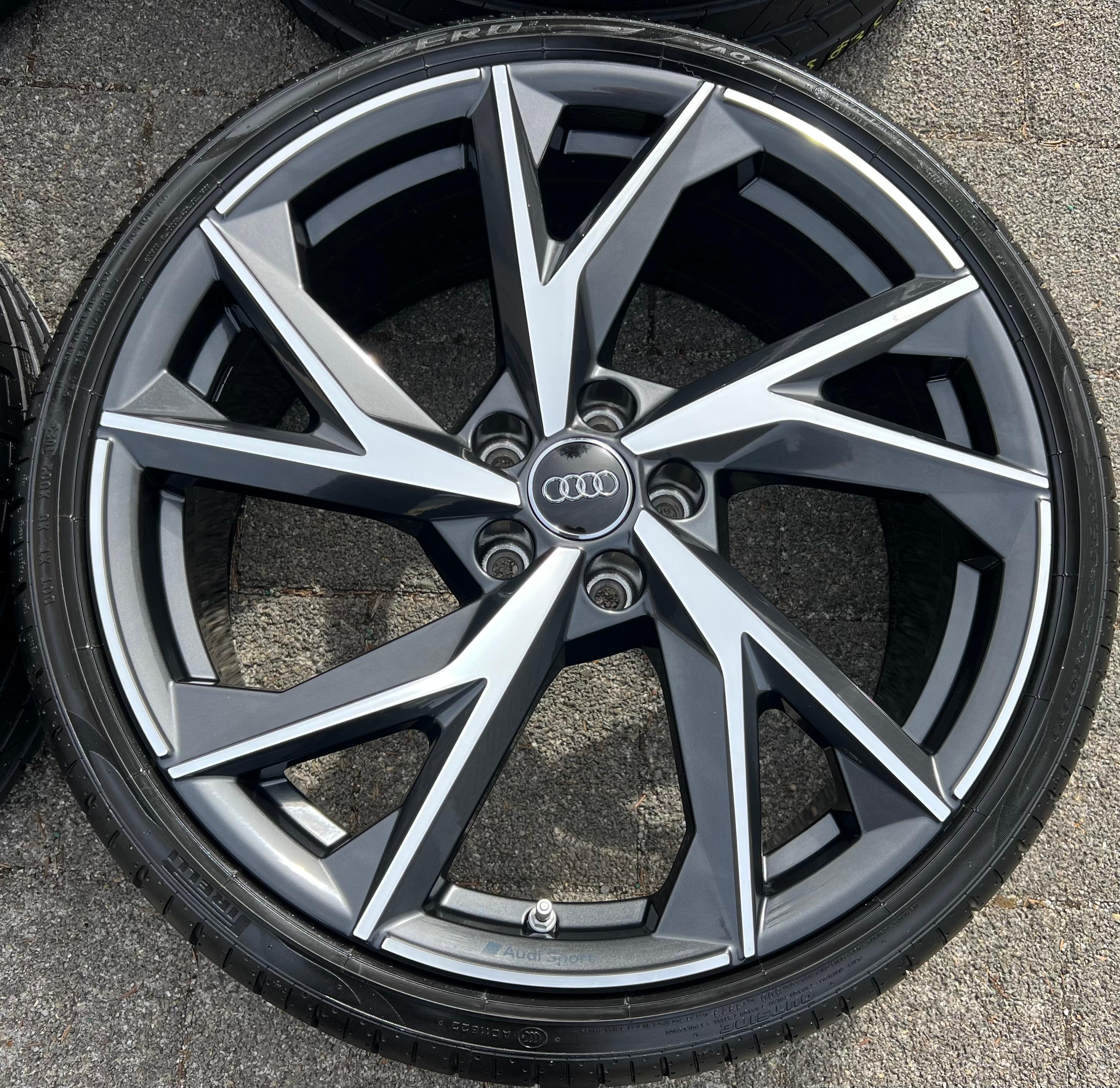 4 CERCHI ESTIVI ORIGINALI IN ALLUMINIO DA 20" AUDI R8 4S V10 4S0601025BT 4S0601025CB CONSEGNA GRATUITA