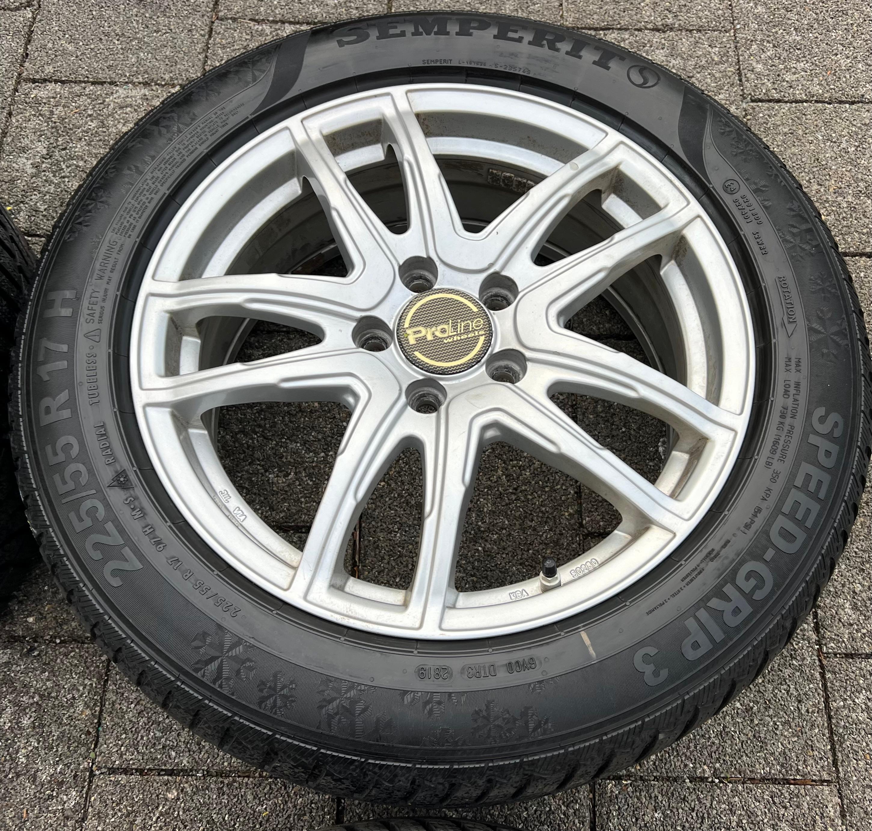 4 ALU 17" WINTERRÄDER BMW X1 F48 X2 F39 225/55R17 97H RDKS FREIHAUS