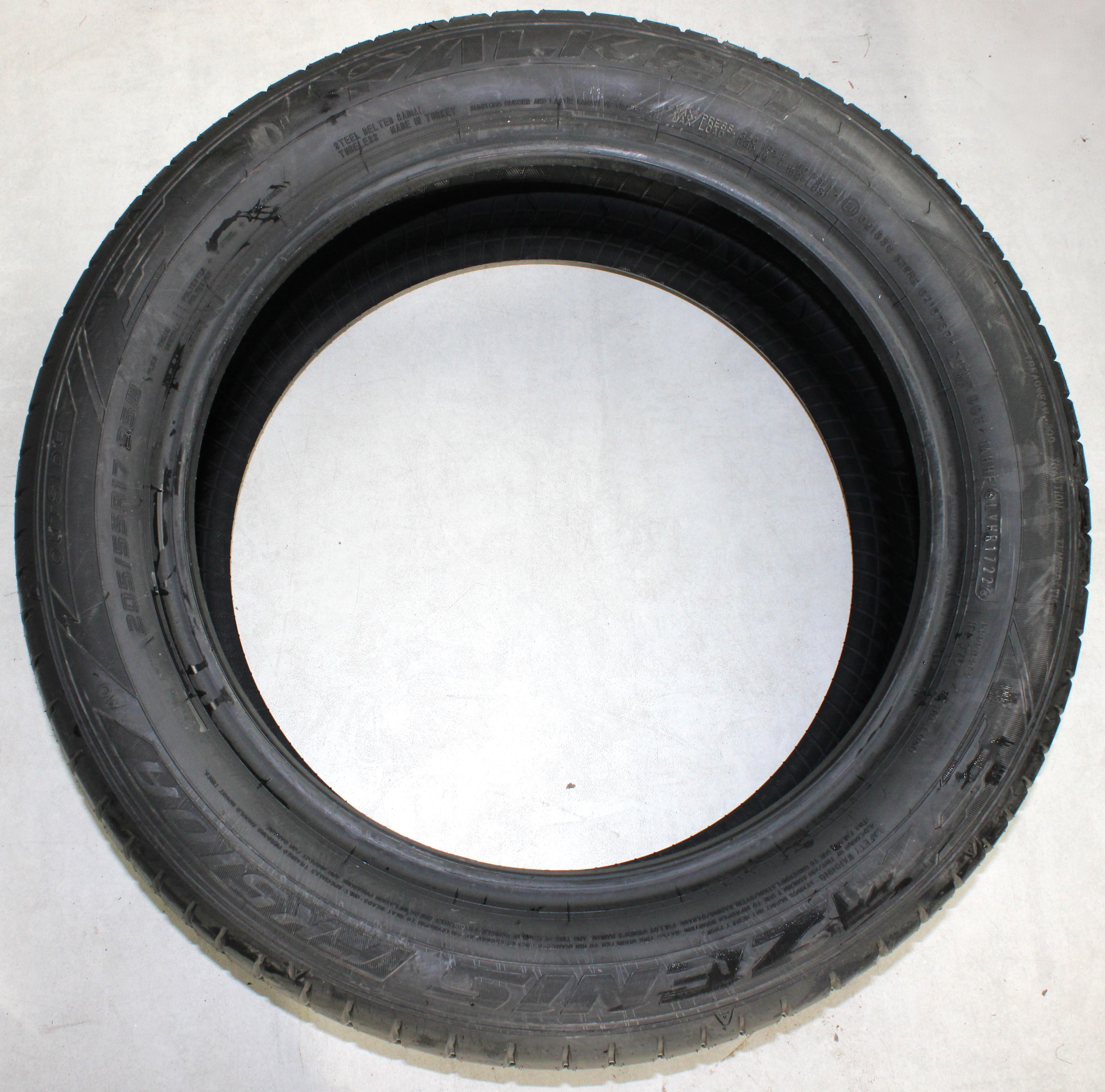 4 x 205/55R17 95W Sommerreifen Falken Azenis FK510A AO Volles Profil 2022 NEU