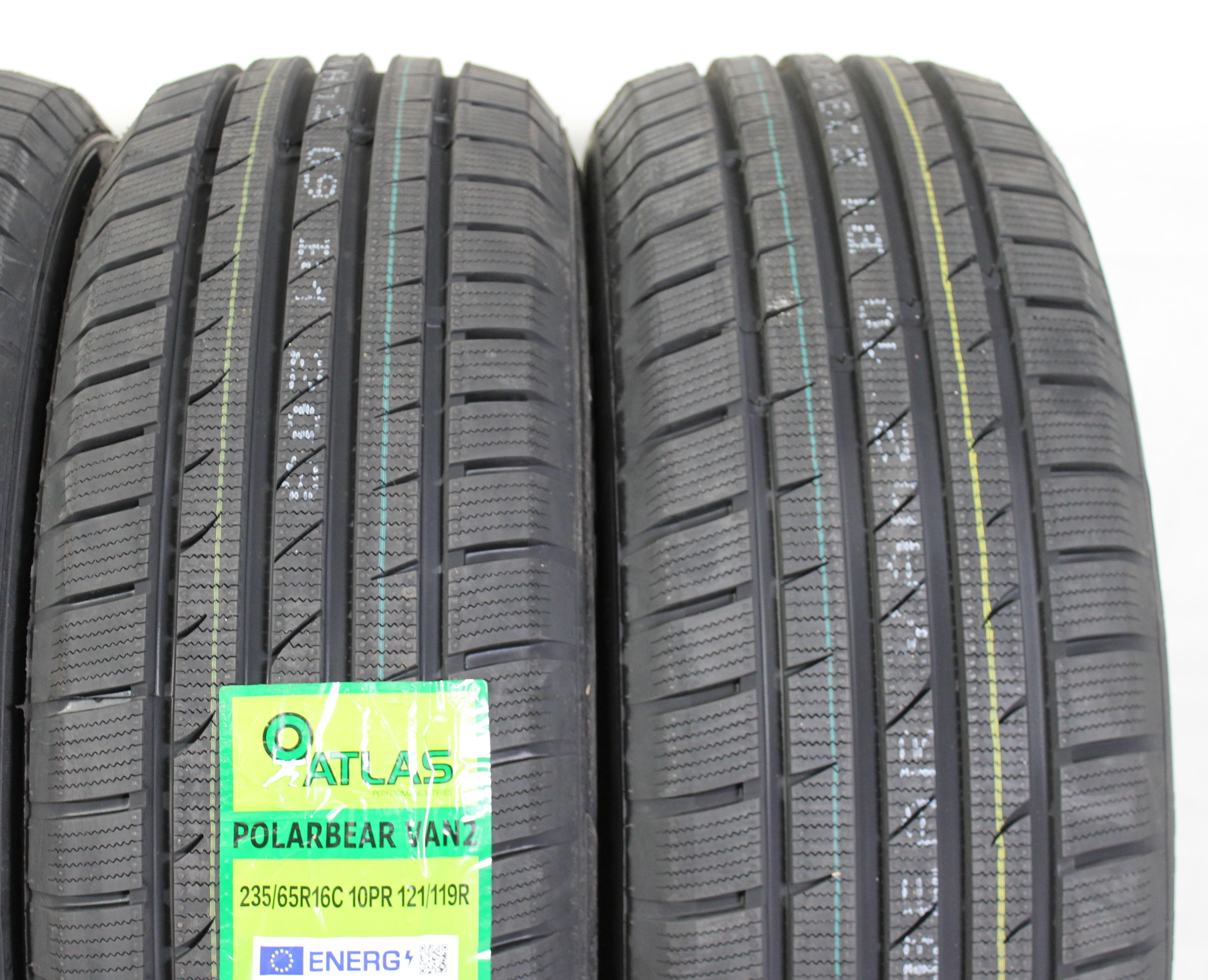 4 x 235/65R16C 121/119R Pneus hiver Atlas Polarbear Van2 2024 NOUVEAU franco domicile