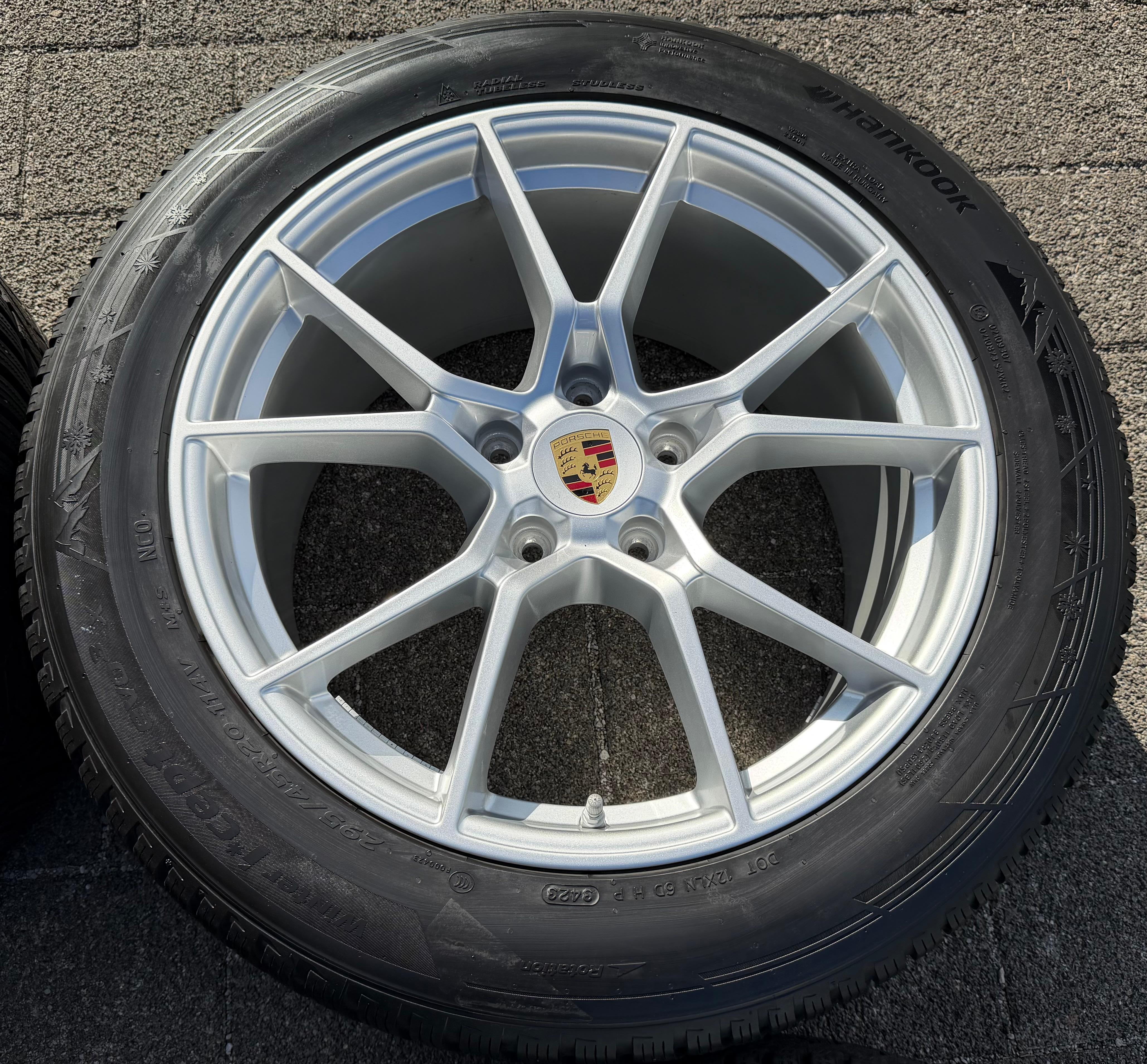 4 Original 20" Alu Winterräder Porsche Cayenne II E3 9YA 9Y0601025CB 9Y0601025CC