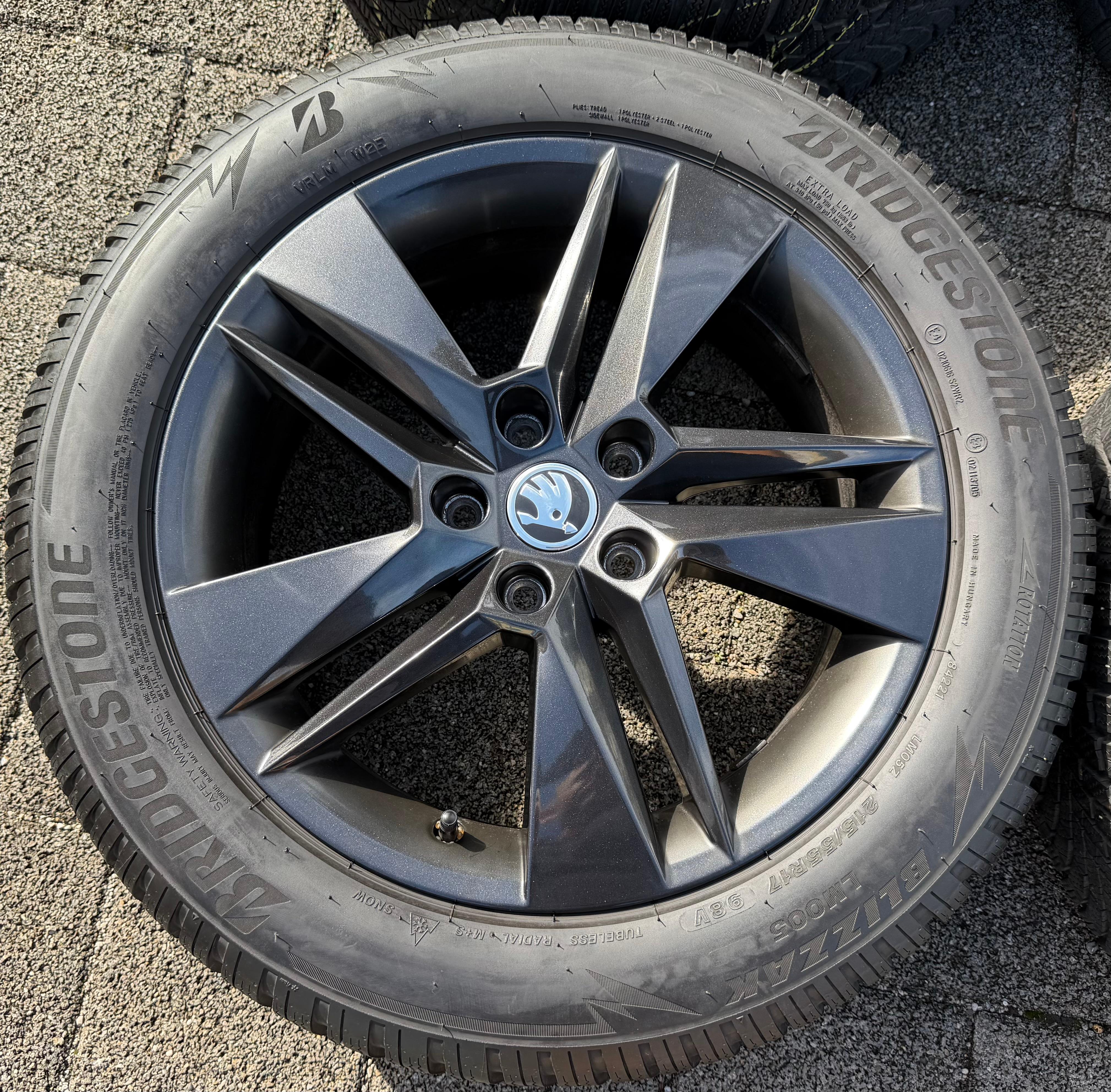 4 Original 17" Alufelgen Felgen Skoda Superb III 3V 3V0601025 6,5x17 ET41