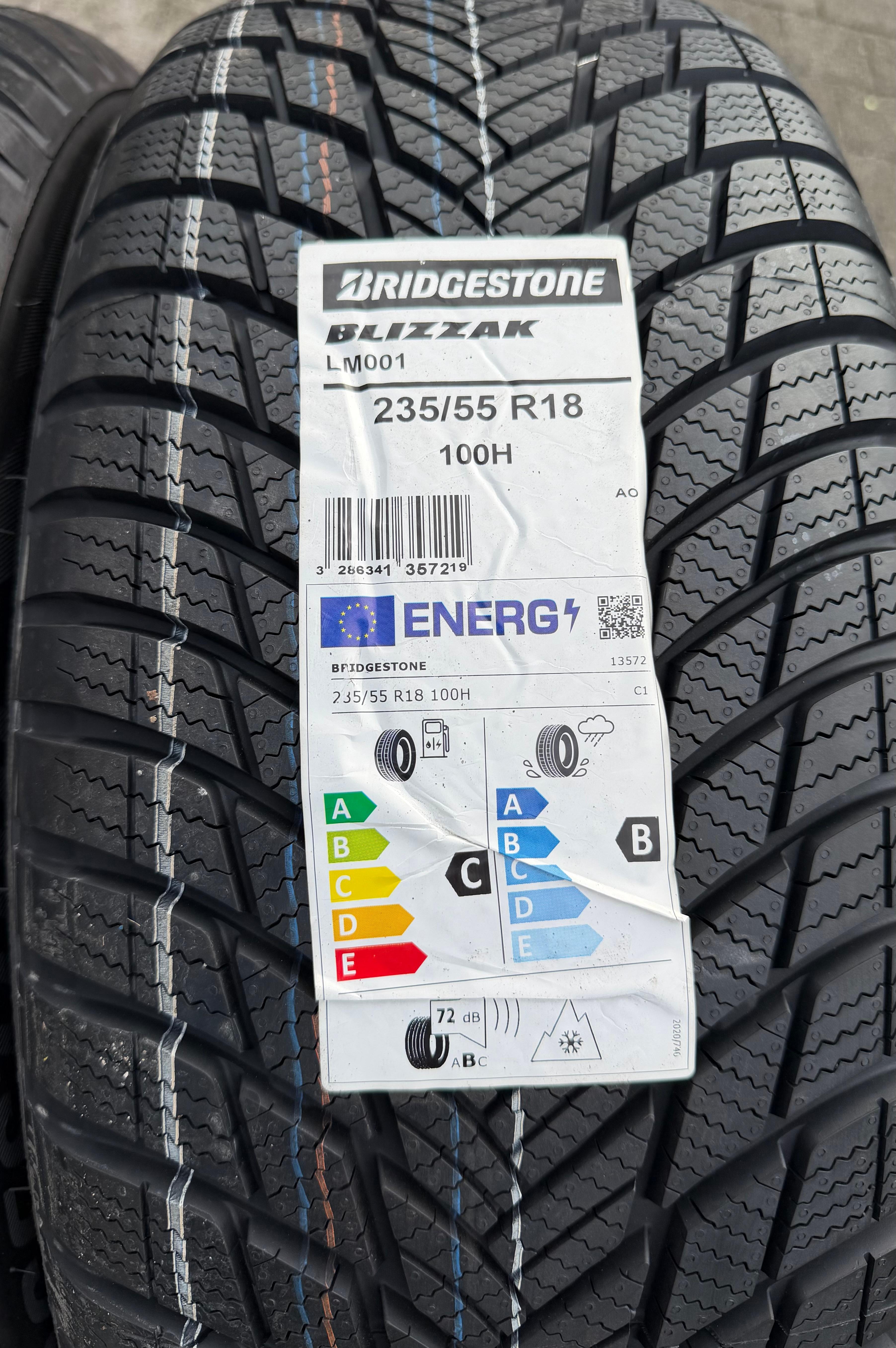 4 Original 18" Alu Winterräder Audi A6 Allroad 4K C8 4K0601025D 235/55R18 100H Bridgestone NEU