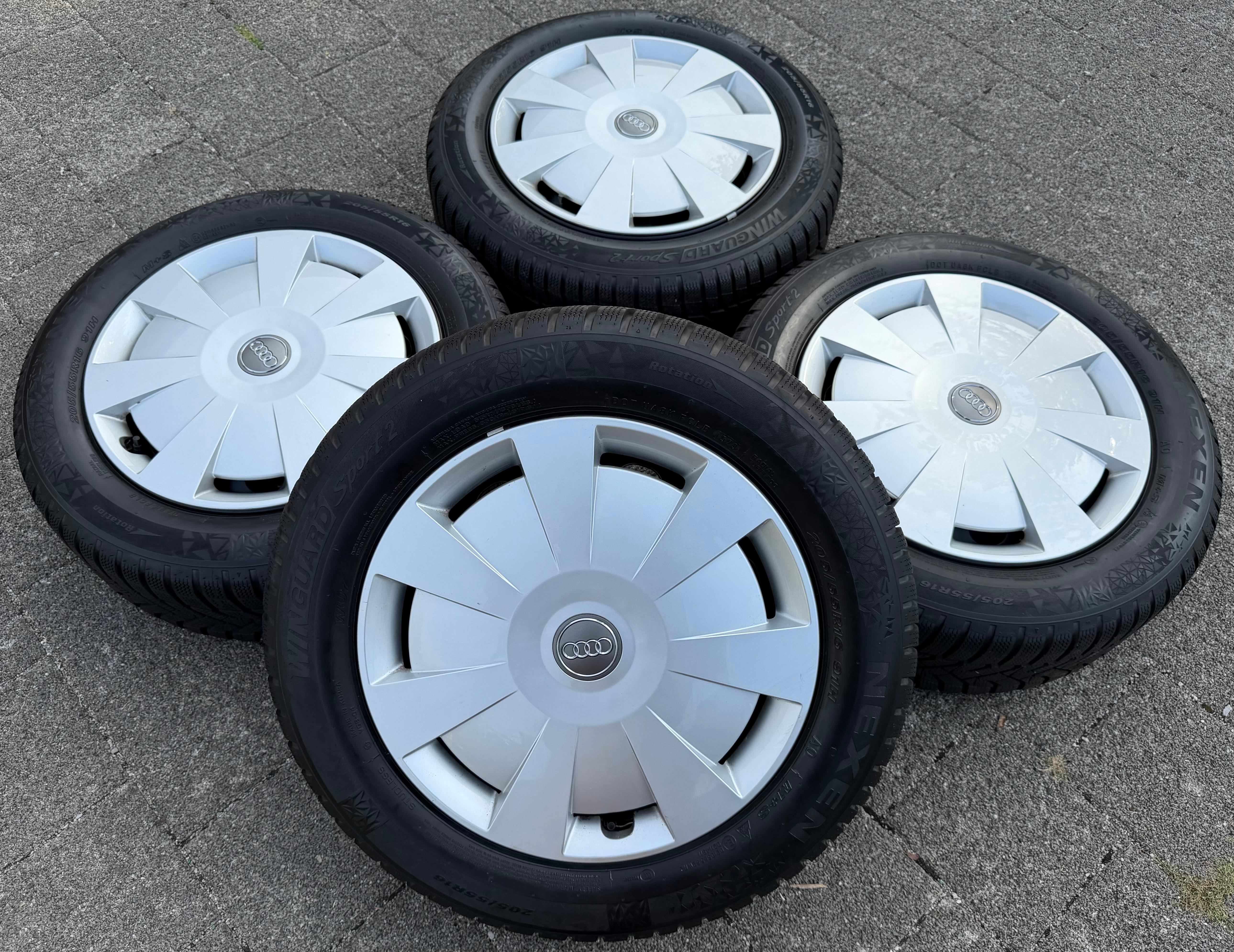 4 Winterräder Audi A3 8V Sportback Cabrio  205/55R16 91H Nexen 8V0601027A 2023