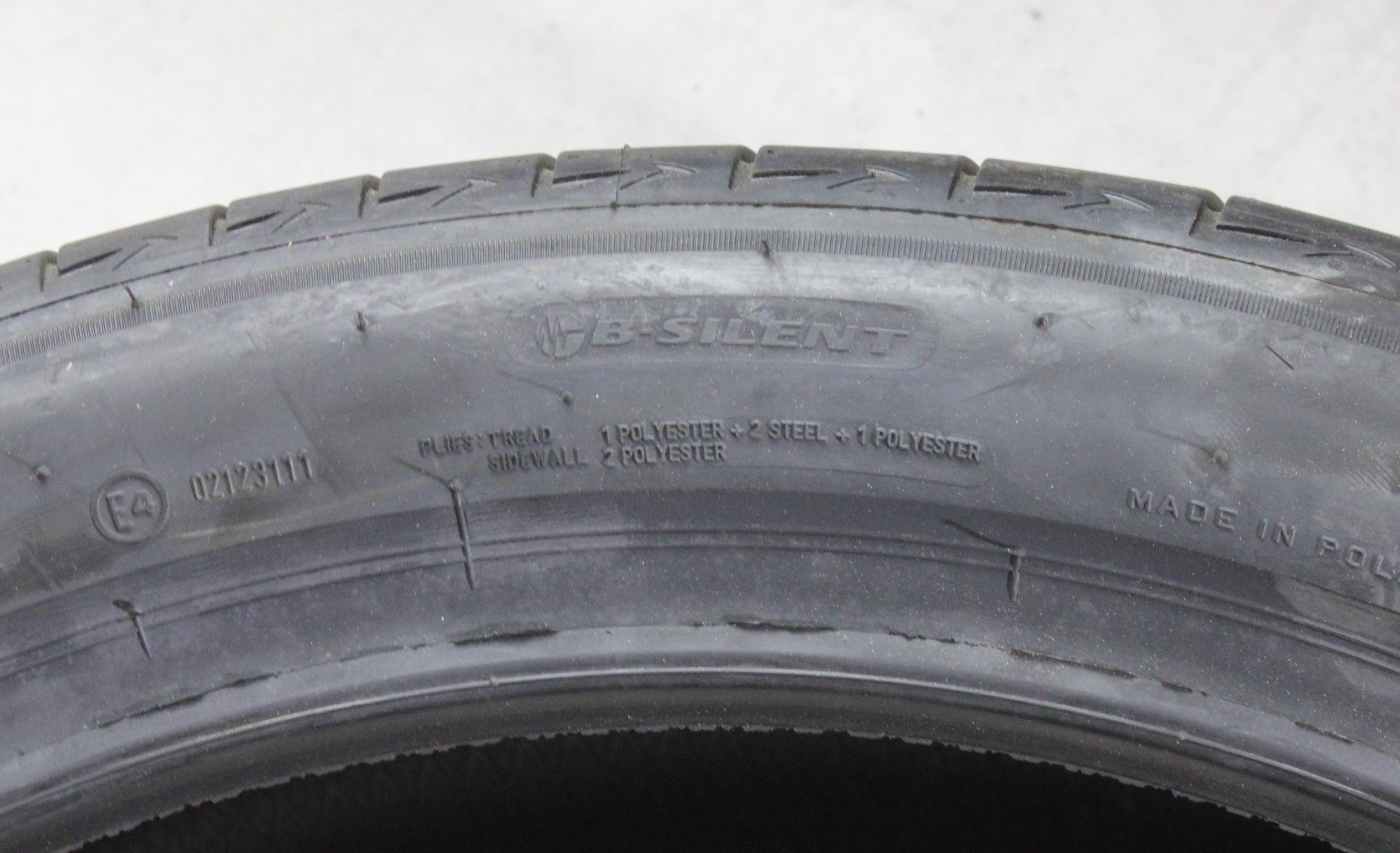 2 pneus d'été Bridgestone Alenza 001* 275/40R22 107Y, profil complet, 2023, silencieux, neufs
