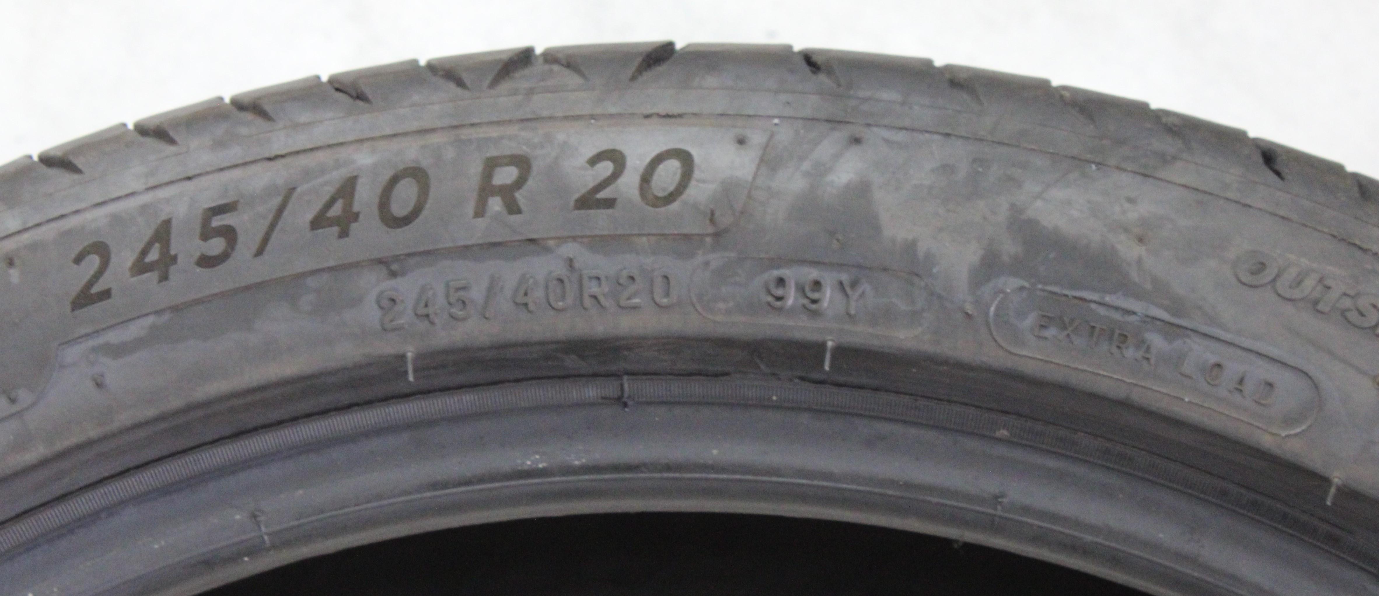 1 x 245/40R20 99Y Sommerreifen Michelin E Primacy MO* 5,5mm 2025 XL