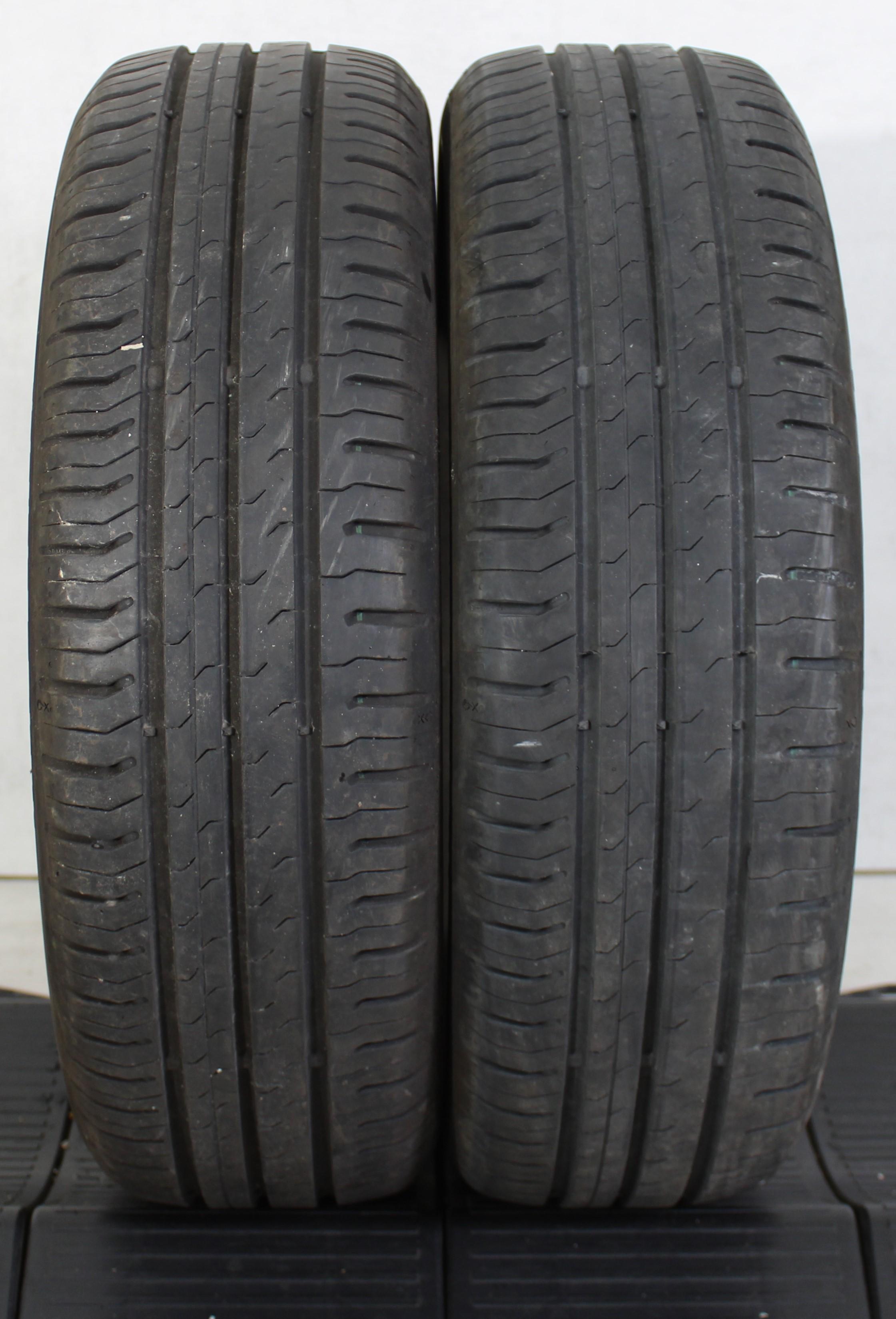 2 x 165/60R15 77H Sommerreifen Continental  Eco Contact 5 6,5mm 2018/2021