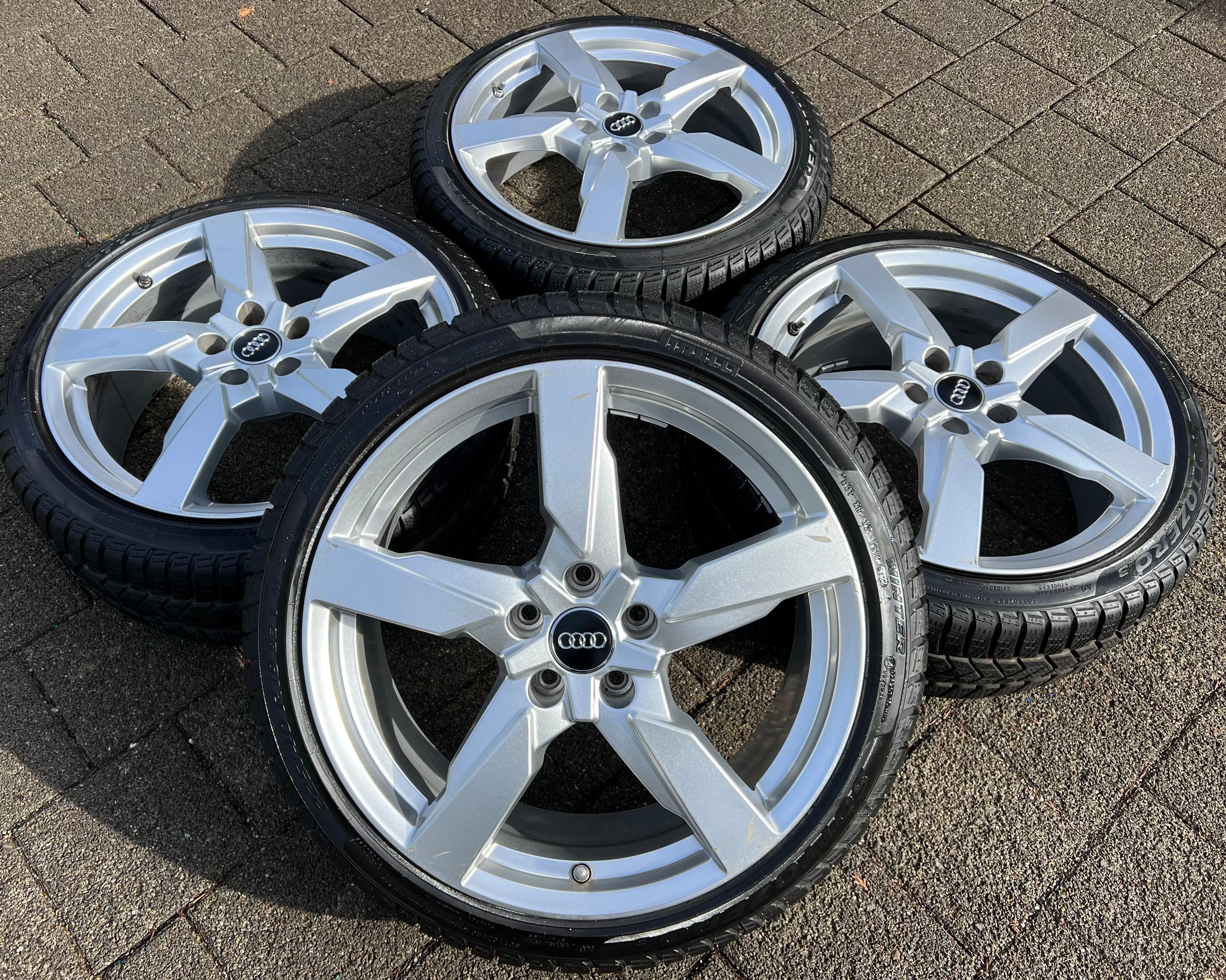 4 ORIGINAL 19" ALU WINTERRÄDER AUDI TT TTS 8S 8S0601025AG 225/40R19 93V FREIHAUS