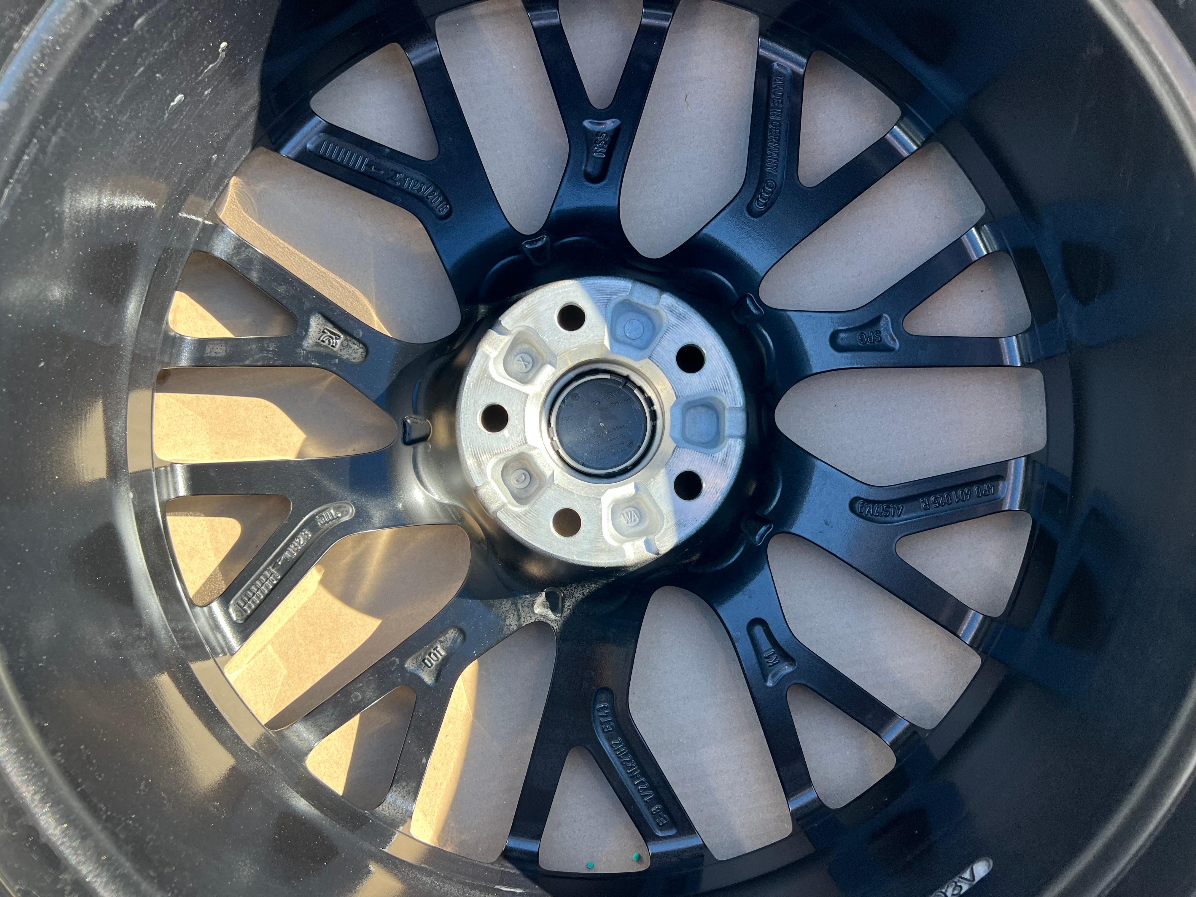 4 ORIGINAL 21" ALUFELGEN FELGEN AUDI A6 S6 AVANT C9 4P 4P0601025R 8,5x21 ET43