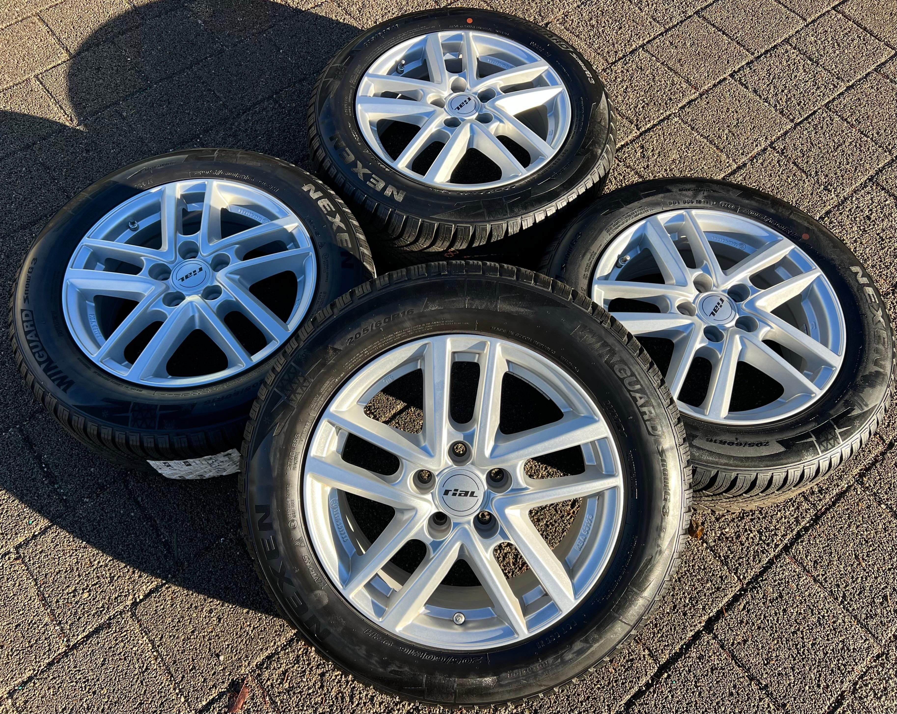 4 ALU WINTERRÄDER FORD FOCUS IV DEH 205/60R16 92H NEXEN 8MM RDKS FREIHAUS