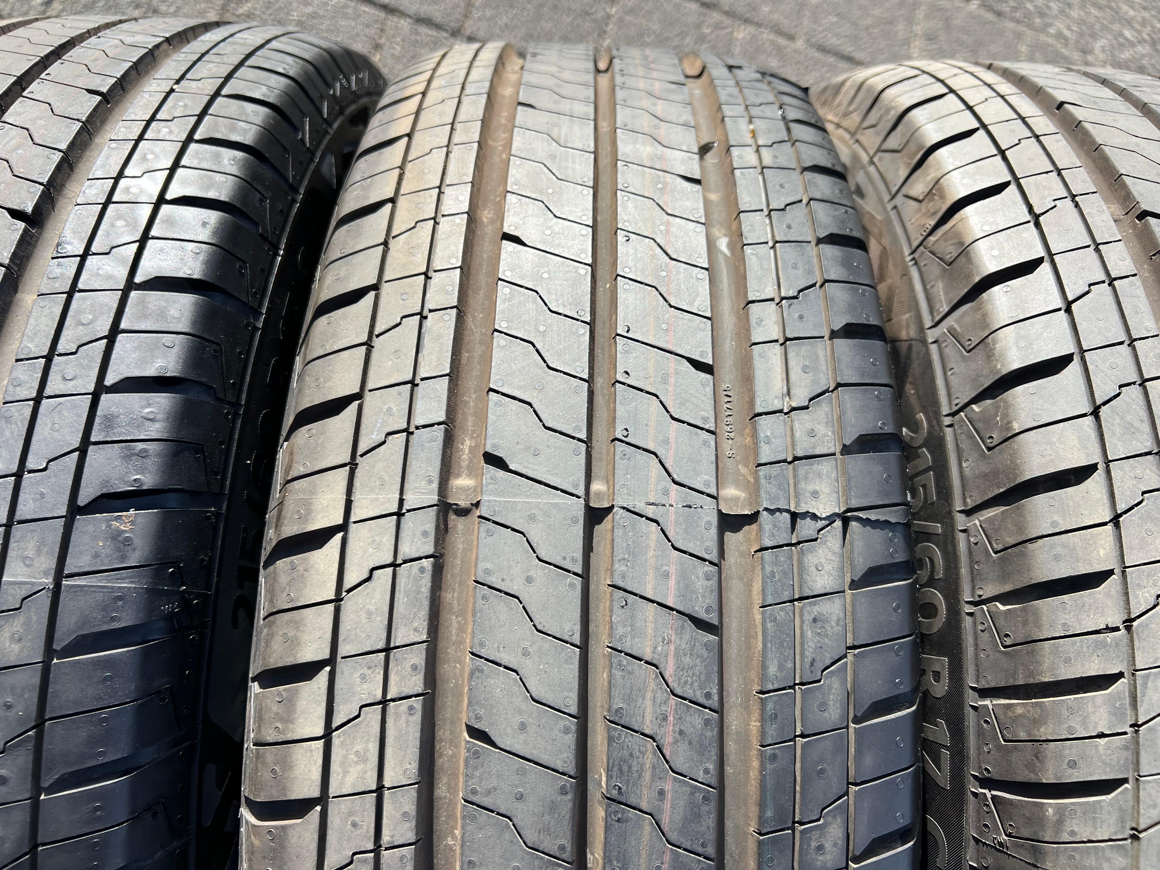 4 ORIGINELE 17" ALU-ZOMERWIELEN FORD TRANSIT TOURNEO CUSTOM NXN 2024 CONTINENTAL RDKS