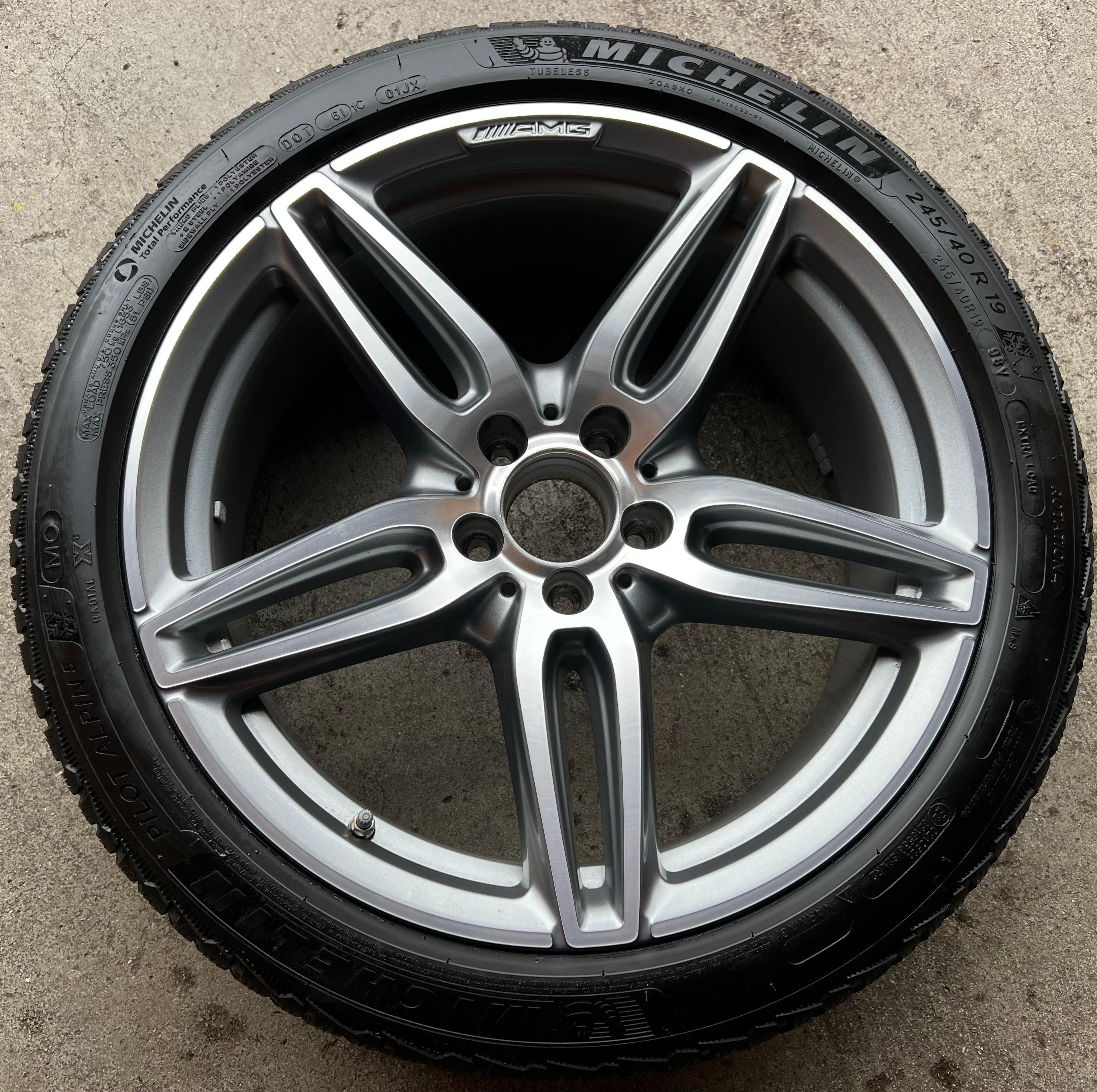 1 X ORIGINAL 19" ALUFELGE MERCEDES E-KLASSE W213 A2134013800 RDKS NEU FREIHAUS