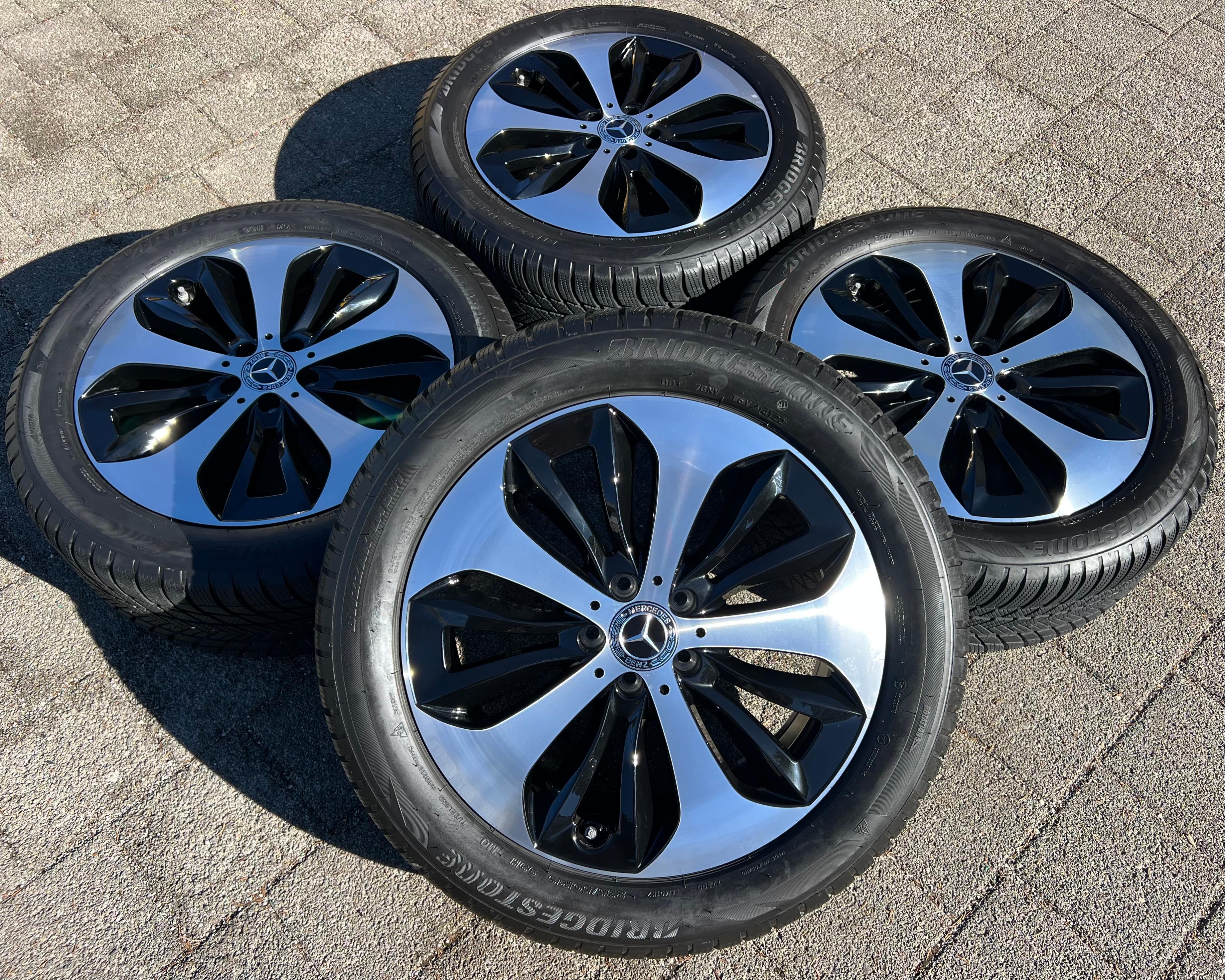 4 ORIGINAL 19" ALU WINTERRÄDER MERCEDES GLA H247 GLB X247 A2474013600 235/50R19