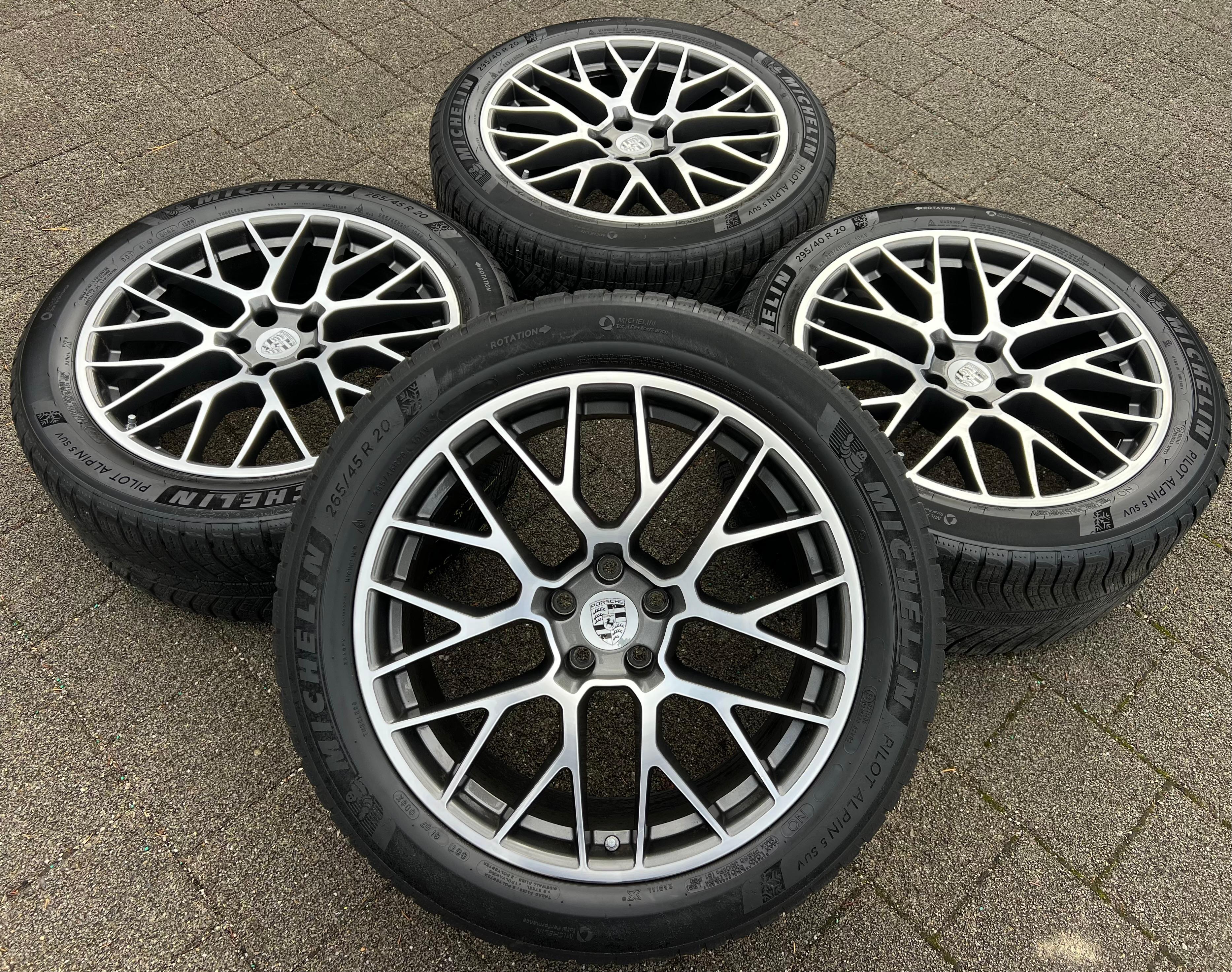 4 ORIGINAL 20" ALUFELGEN FELGEN PORSCHE MACAN 95B 95B601025DS 95B601025DT RDKS