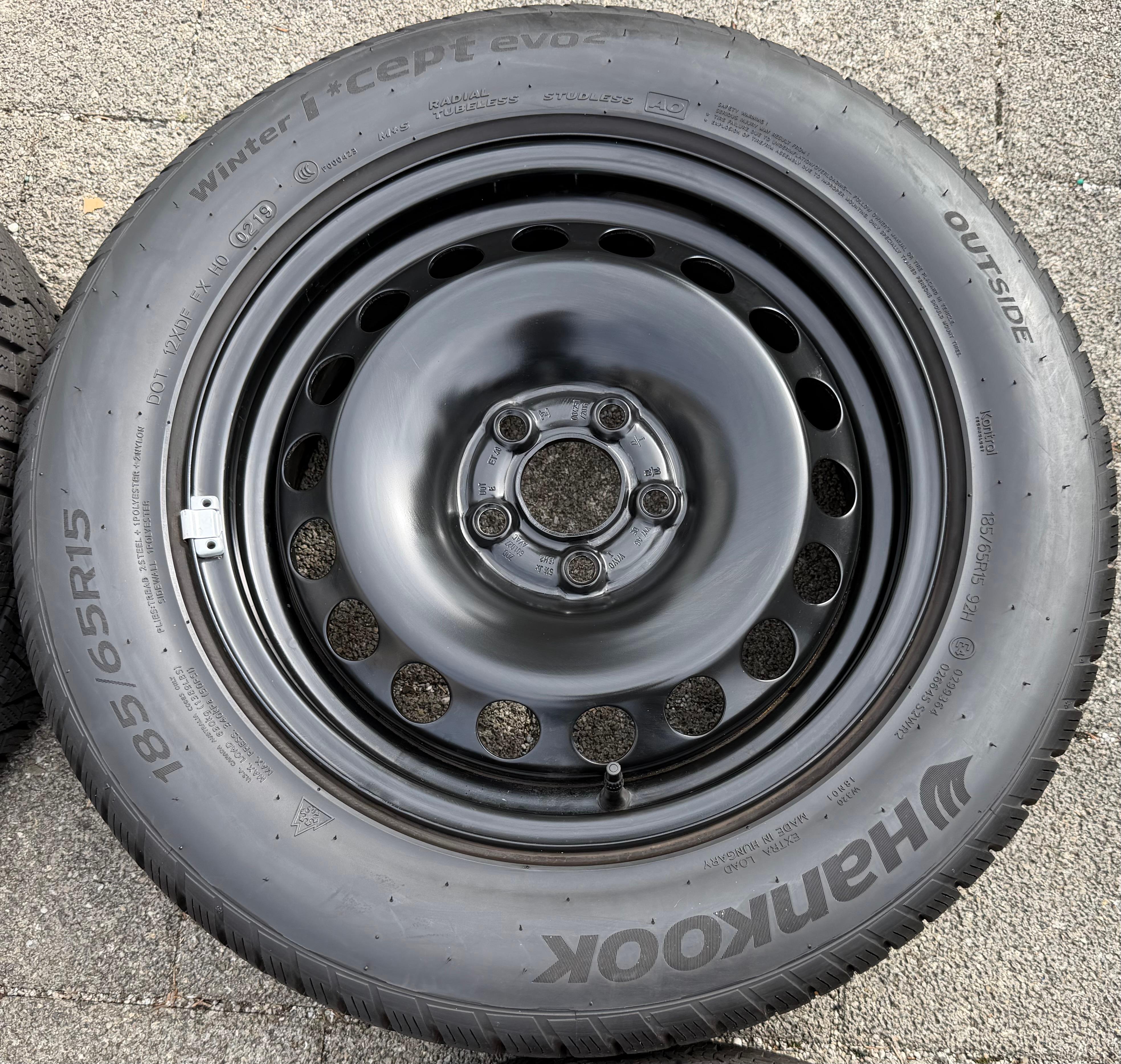 4 WINTERRÄDER AUDI A1 CITY CARVER GB SEAT IBIZA ARONA KJ VW POLO AW 2G 185/65R15 92T