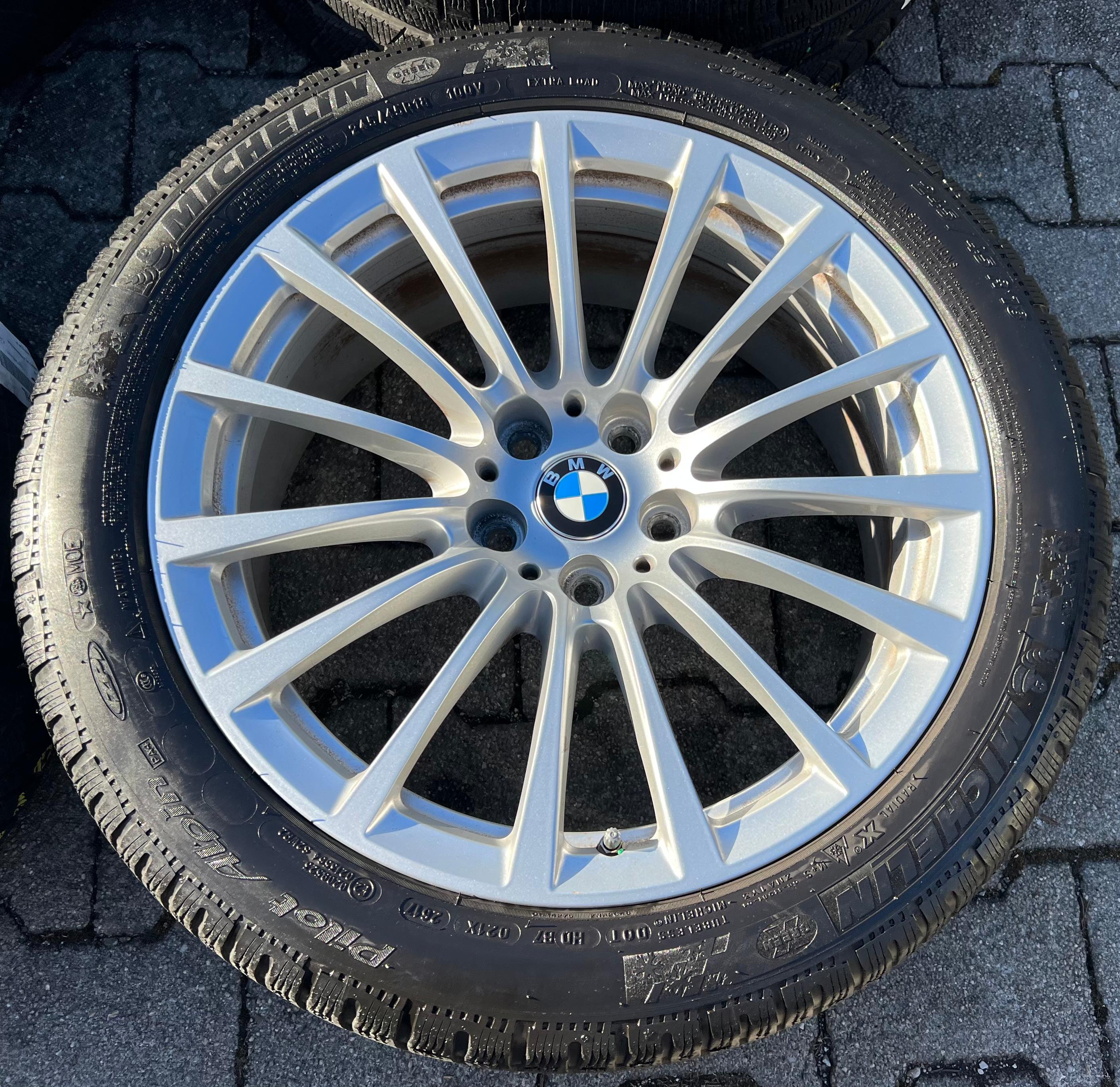 4 CERCHI INVERNALI ORIGINALI IN ALLUMINIO DA 18" BMW SERIE 5 G30 G31 STYLING RDKS STYLING 632 CONSEGNA GRATUITA