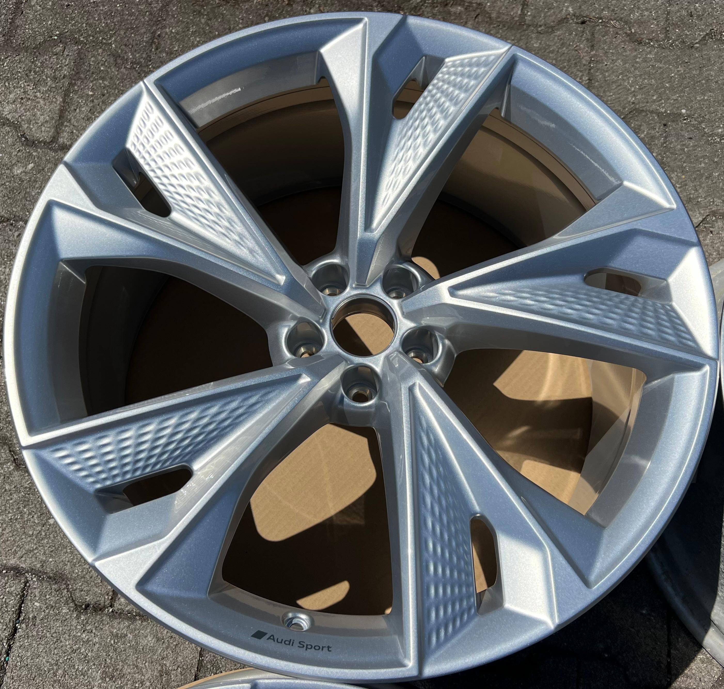 4 ORIGINELE 22" aluminium velgen AUDI RS6 RS7 4K F2 C8 3 4K0601025AT 10,5x22 ET19