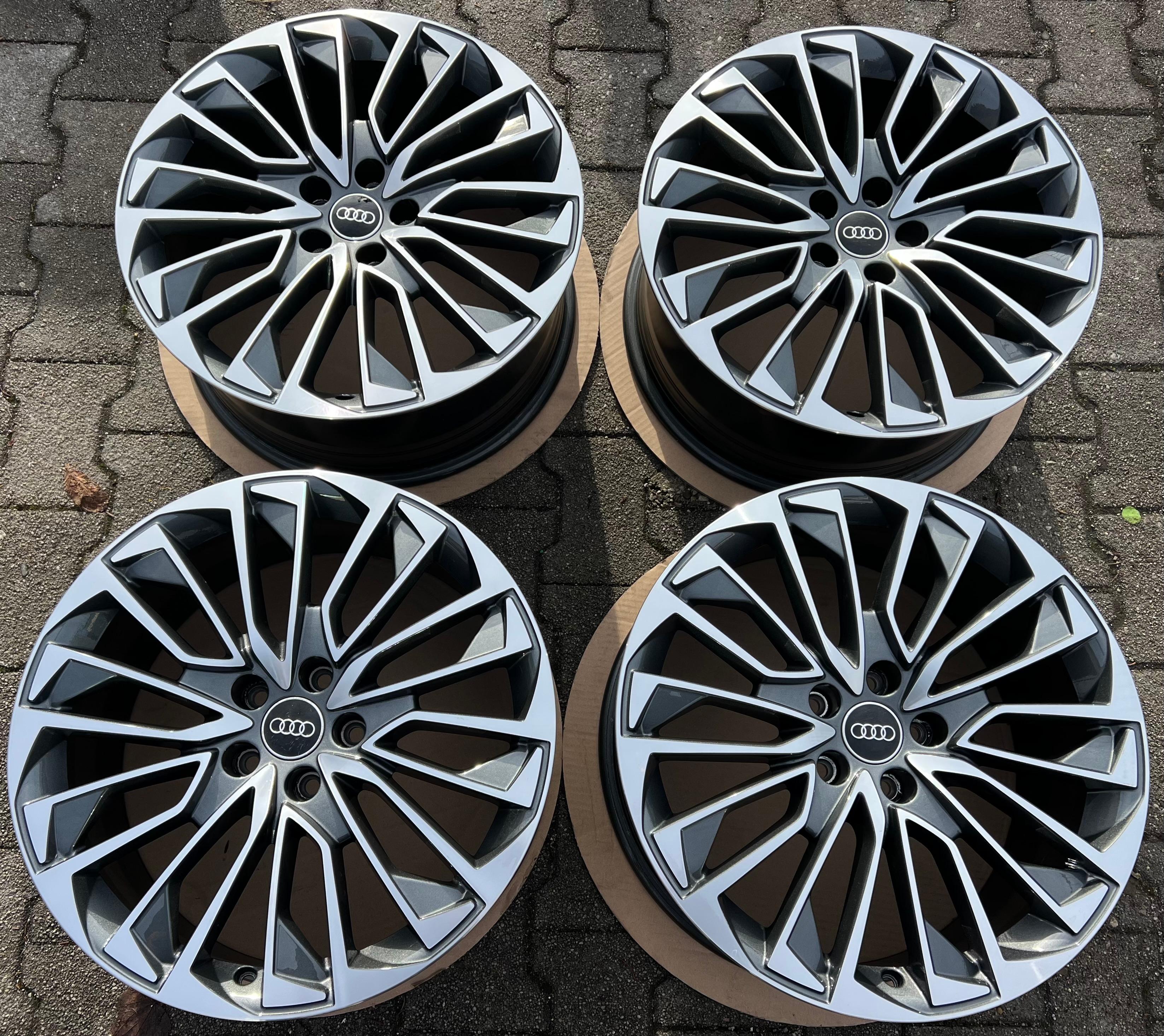 4 ORIGINELE 19" ALUMINIUM VELGEN AUDI A7 S7 4K 8,5x19 ET27 4K8601025T GRATIS VERZENDING