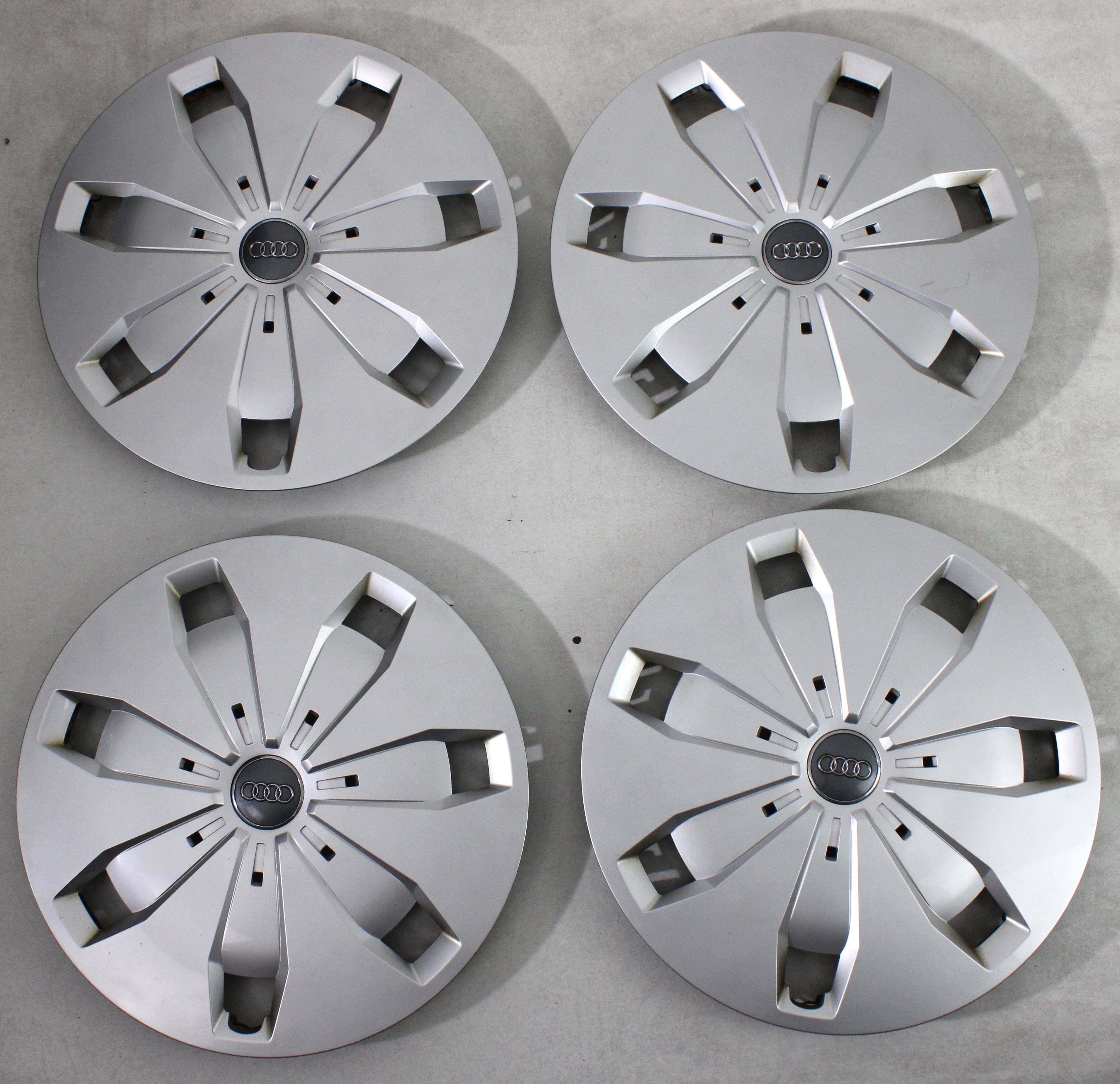 4x Original 16" Radkappen Audi A3 A4 Q2 81A601147 16 Zoll Radblenden