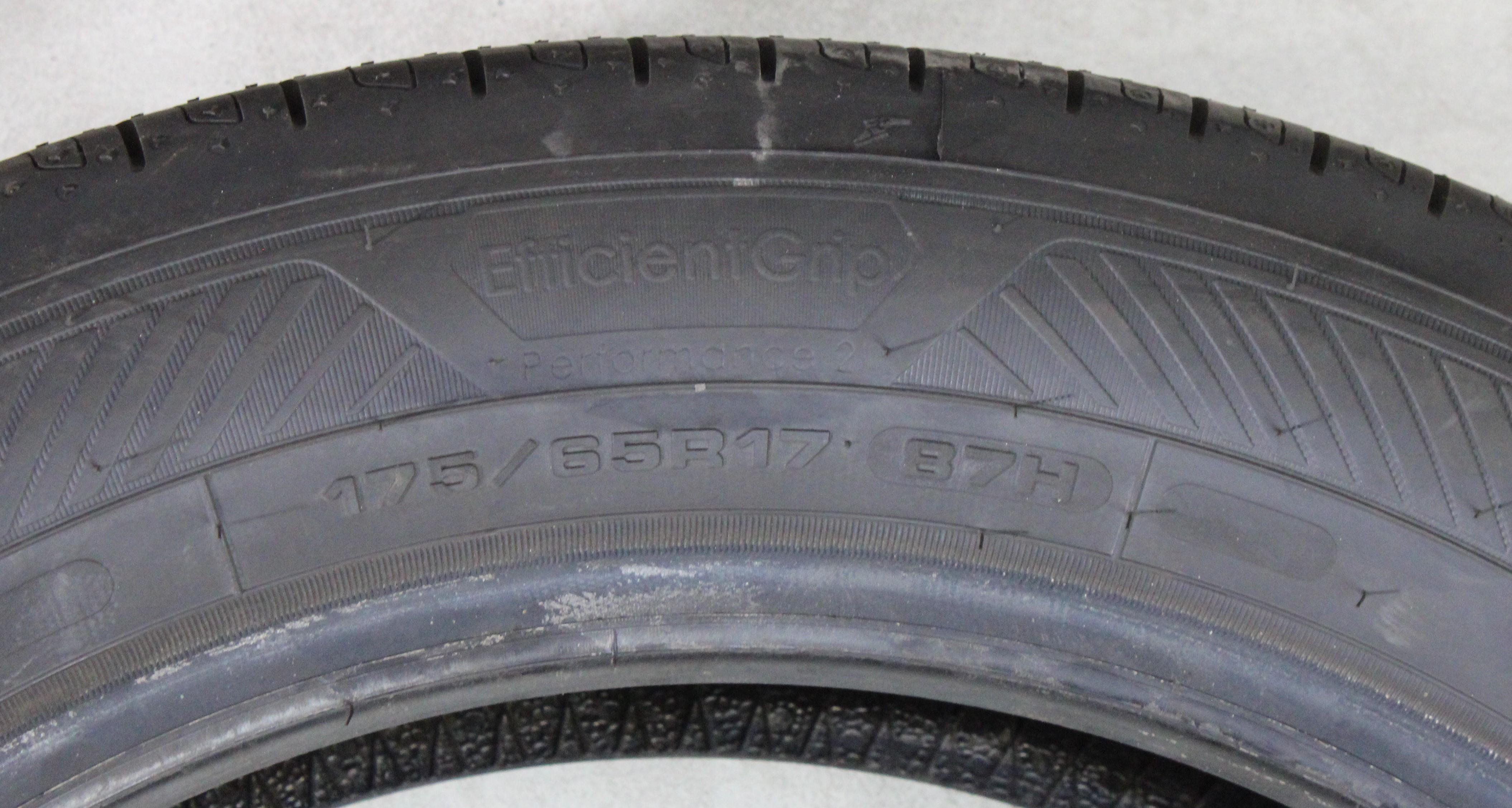 4 x 175/65R17 87H Sommerreifen Goodyear Efficient Grip Performance 2 Volles Profil 2025