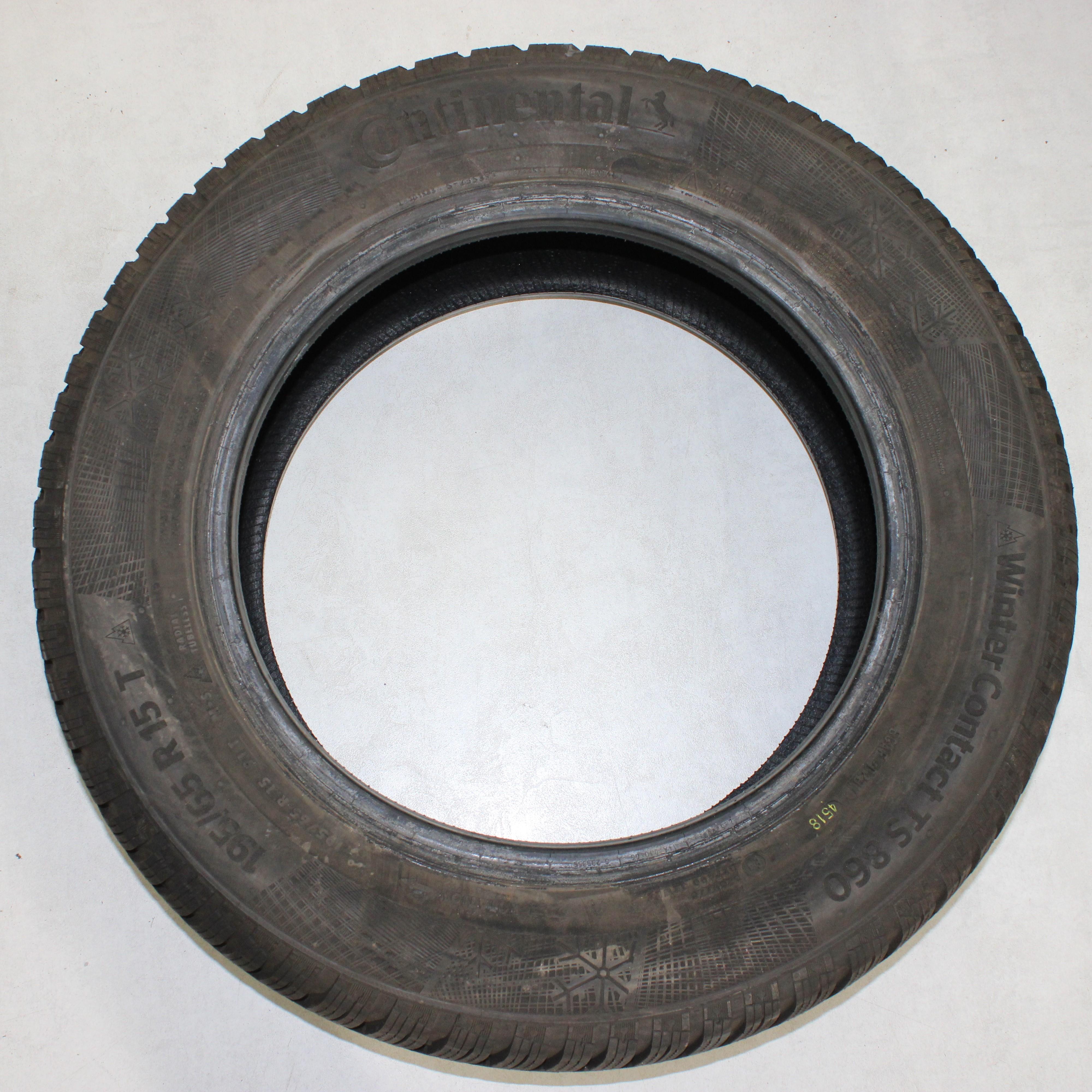 2 x 195/65R15 91T neumáticos de invierno Continental Winter Contact TS860 7-7,5mm 2018