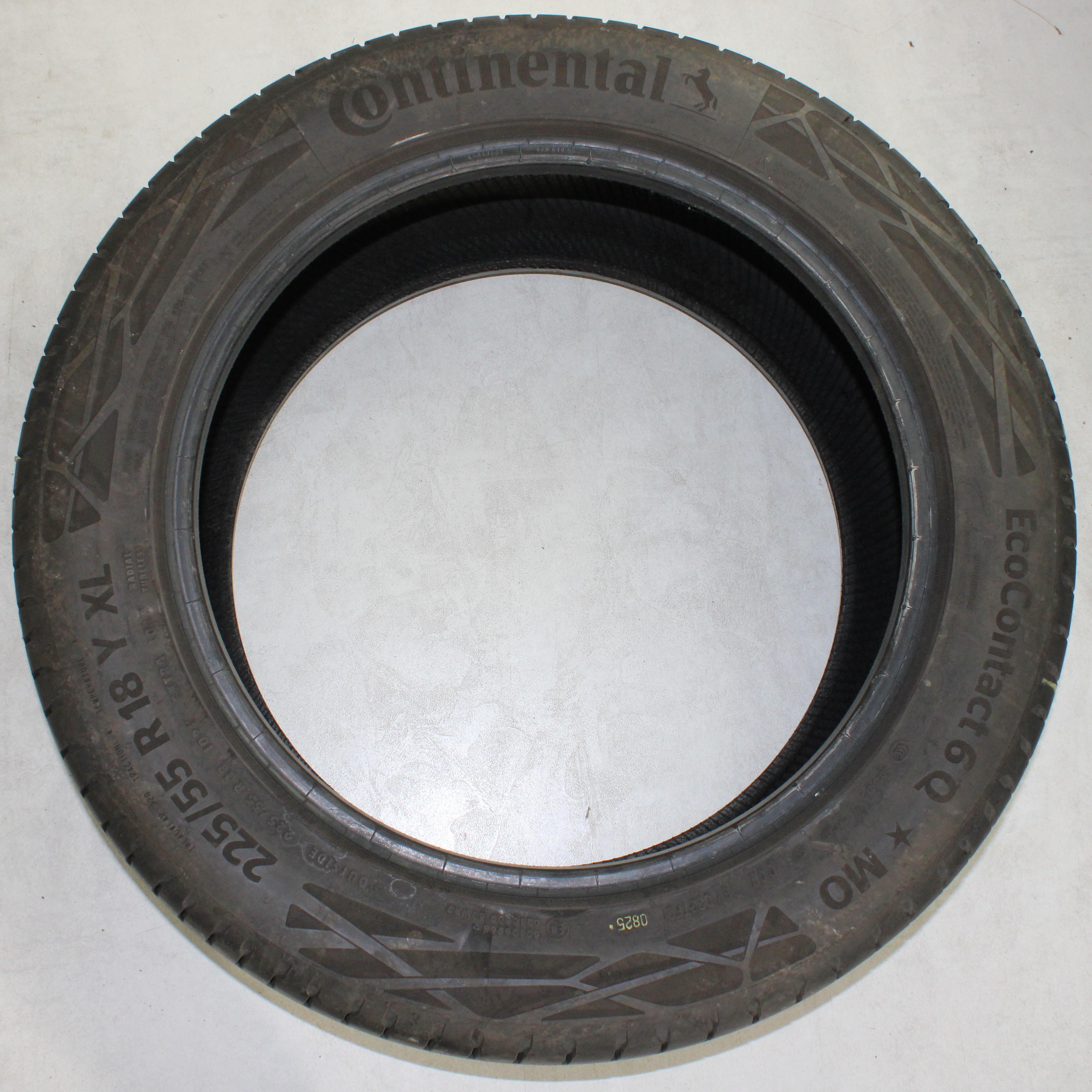 1 neumático de verano Continental Eco Contact 6Q MO* 225/55R18 102Y, 5,5-6 mm, 2025 XL