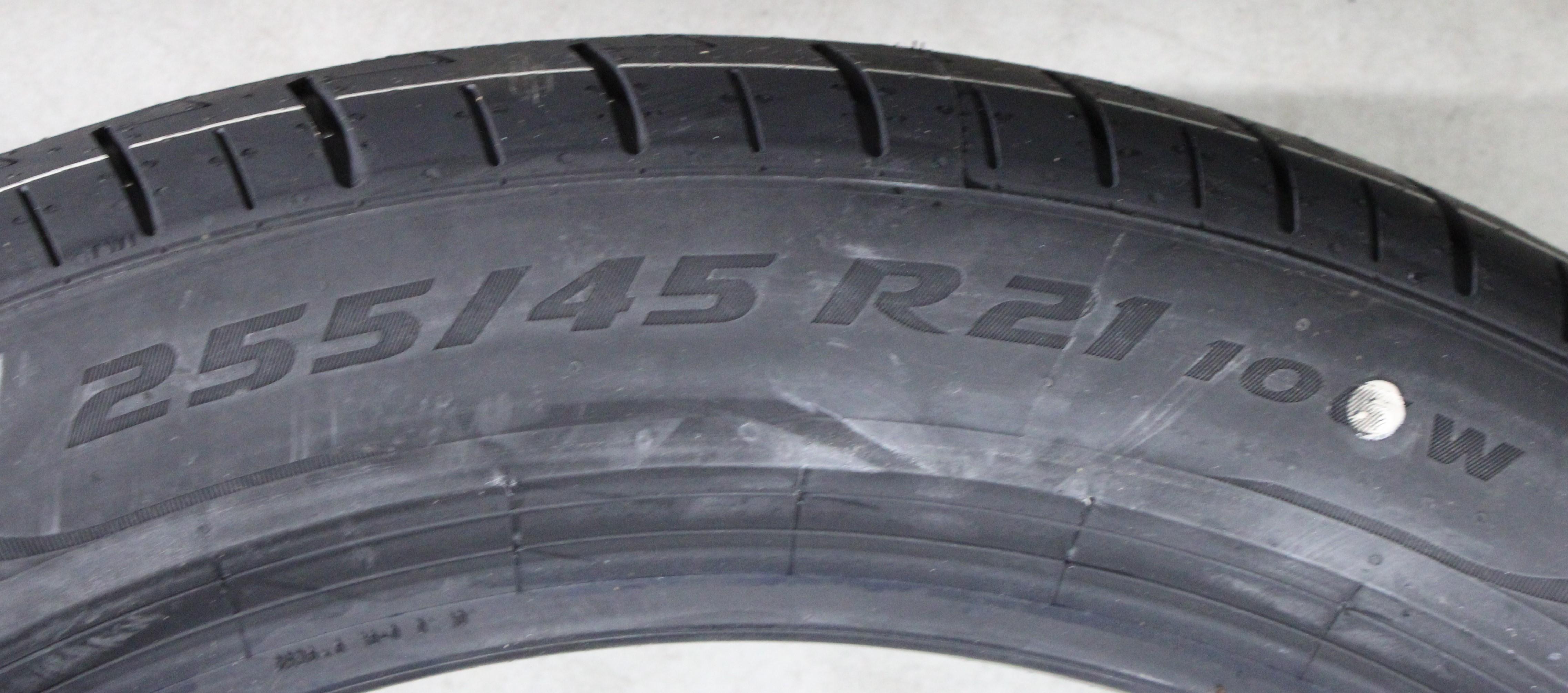 2 x 255/45R21 106W 2 x 285/40R21 109W Sommerreifen Pirelli Pzero PZ4 RO Elect Volles Profil 2024 NEU