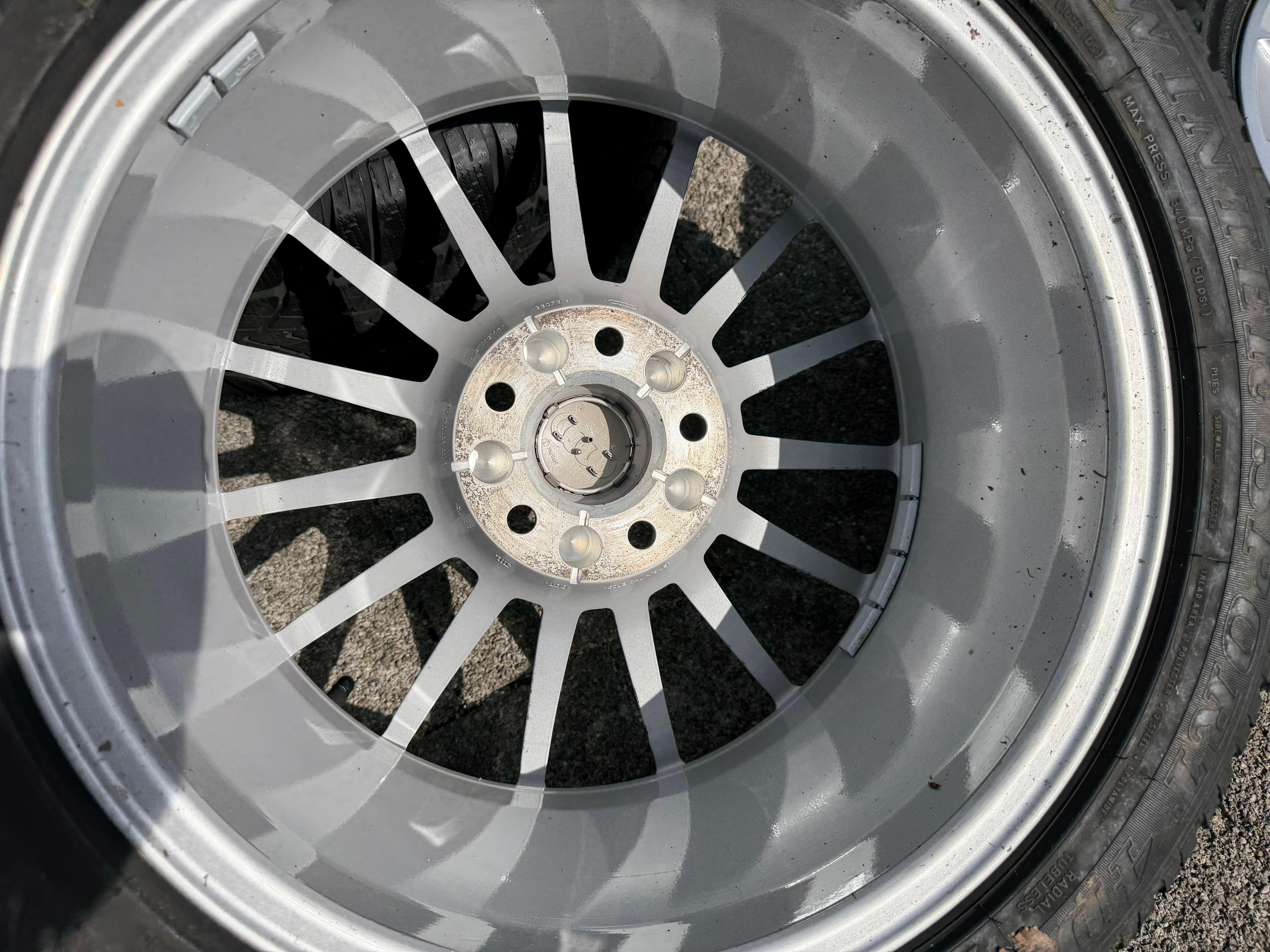 4 ORIGINAL 17" ALU WINTERRÄDER AUDI A5 F5 8W 225/50R17 98H 8W0601025AE DUNLOP